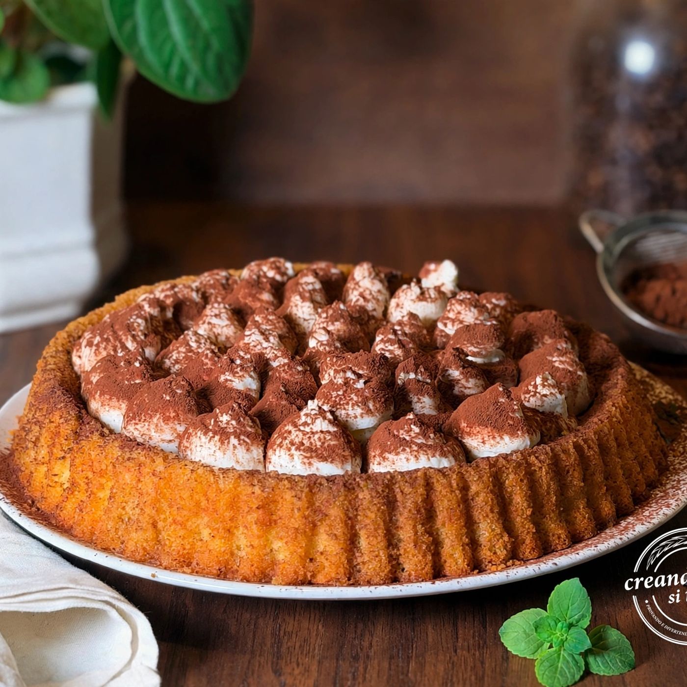 Crostata morbida al tiramisù con Kenwood Cooking Chef: la ricetta nello stampo furbo episode artwork