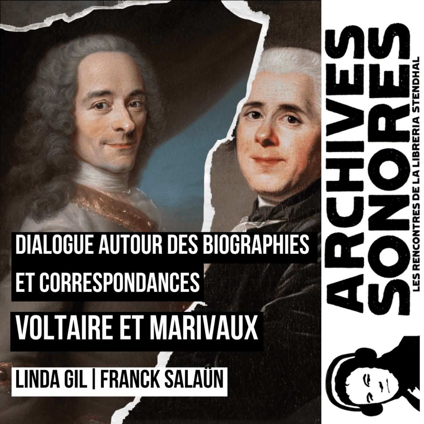 Linda Gil & Franck Salaün - Marivaux et Voltaire secrets episode artwork