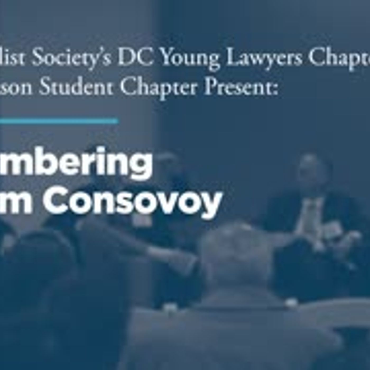 Remembering William Consovoy