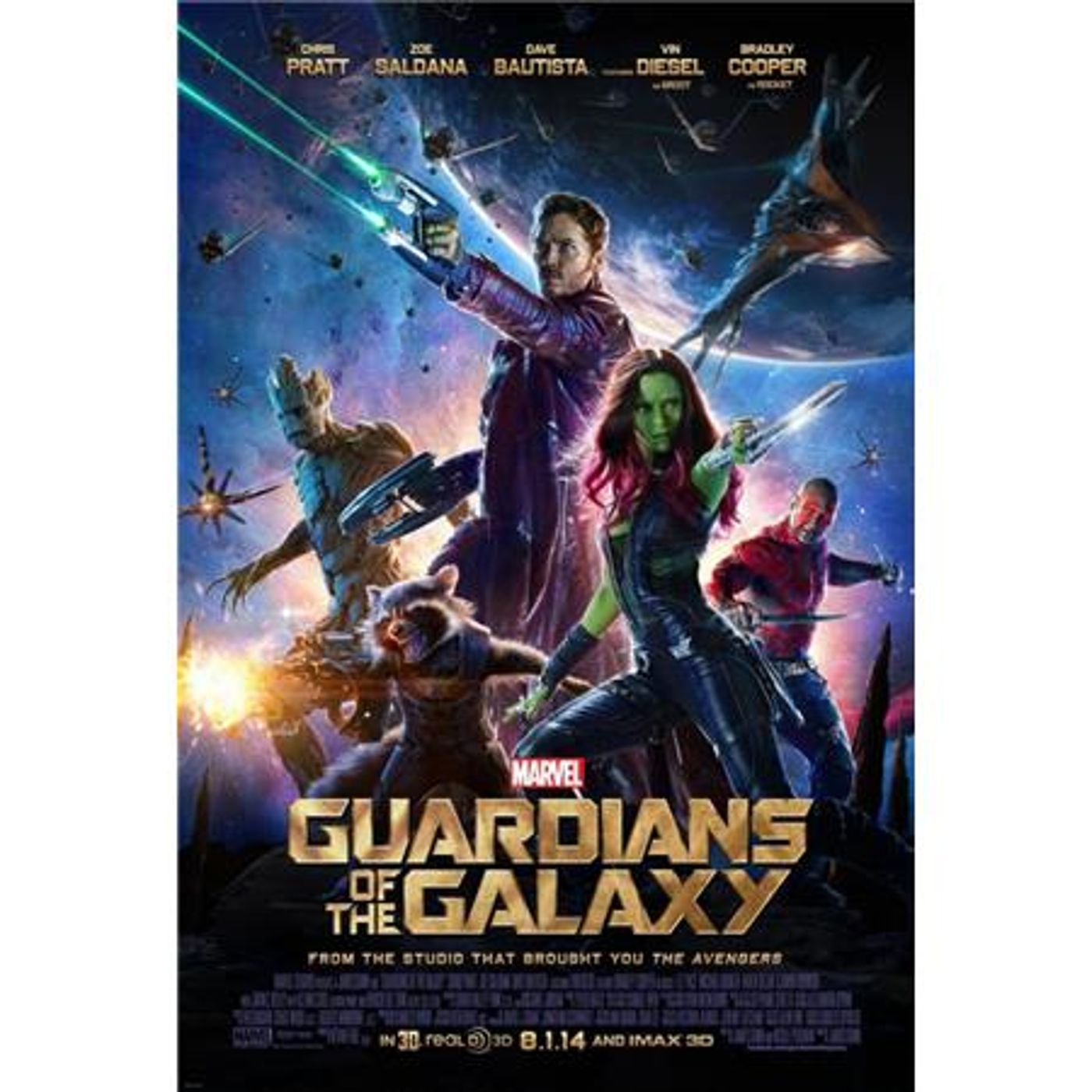 CR #71- Marvel's Guardians of the Galaxy; Get On Up episode artwork