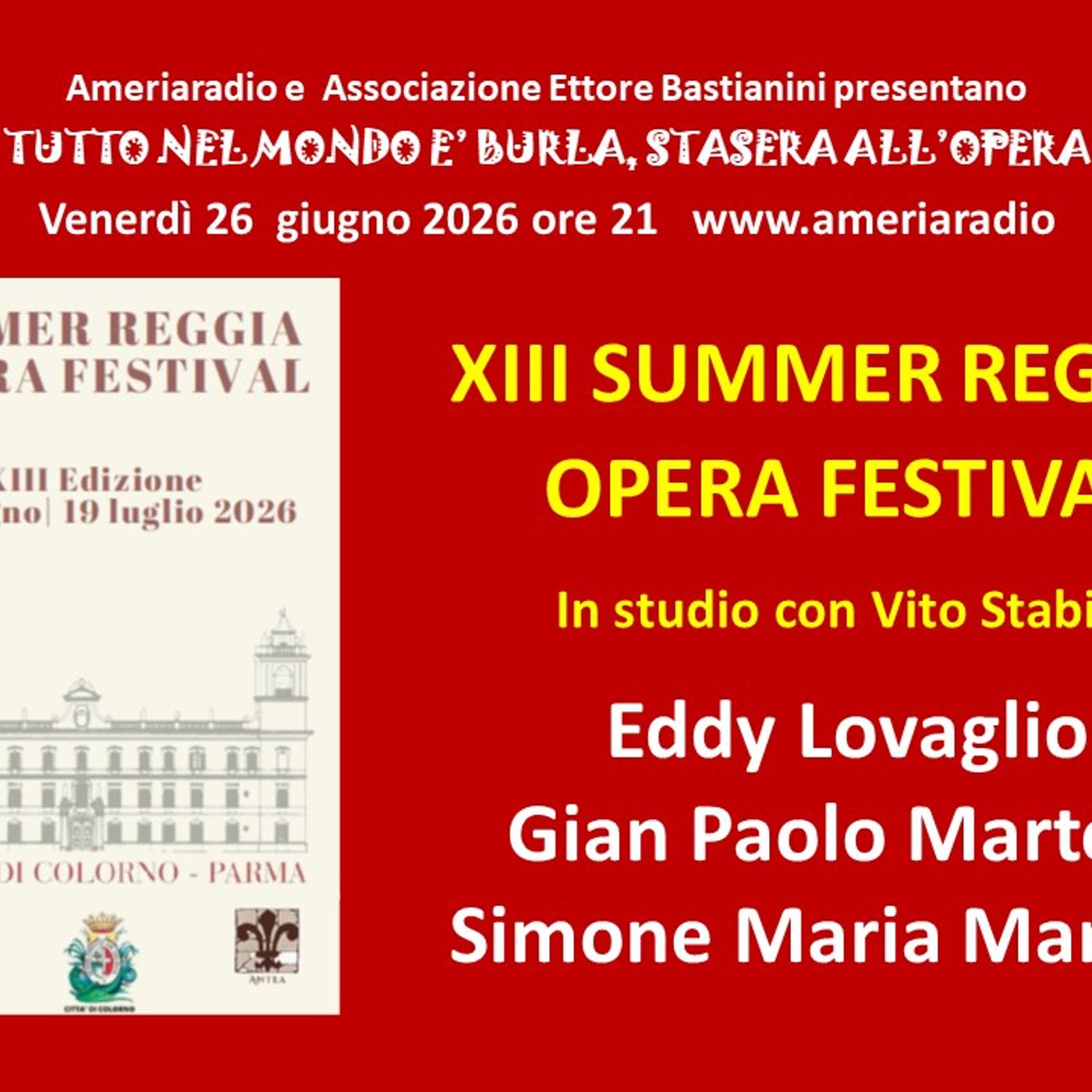 Tutto nel Mondo è Burla  - XIII Summer Reggia Opera Festival episode artwork