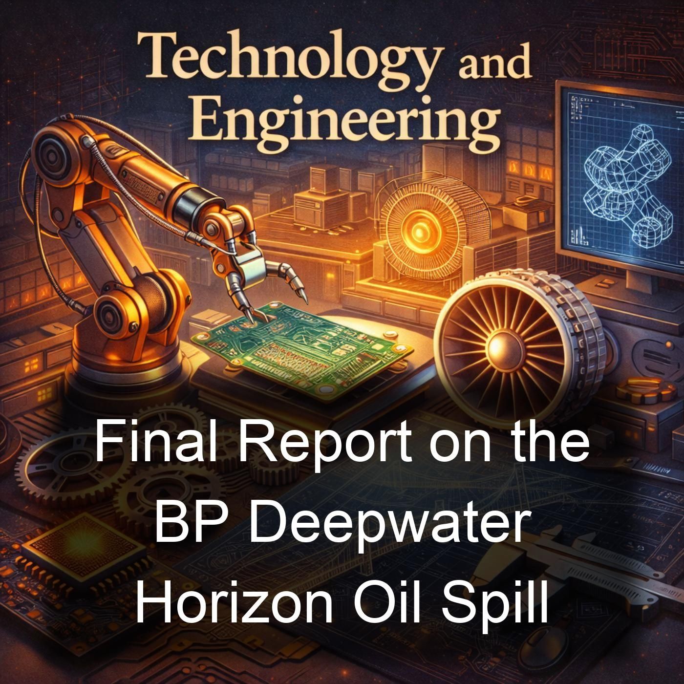 Final Report on the BP Deepwater Horizon Oil Spill