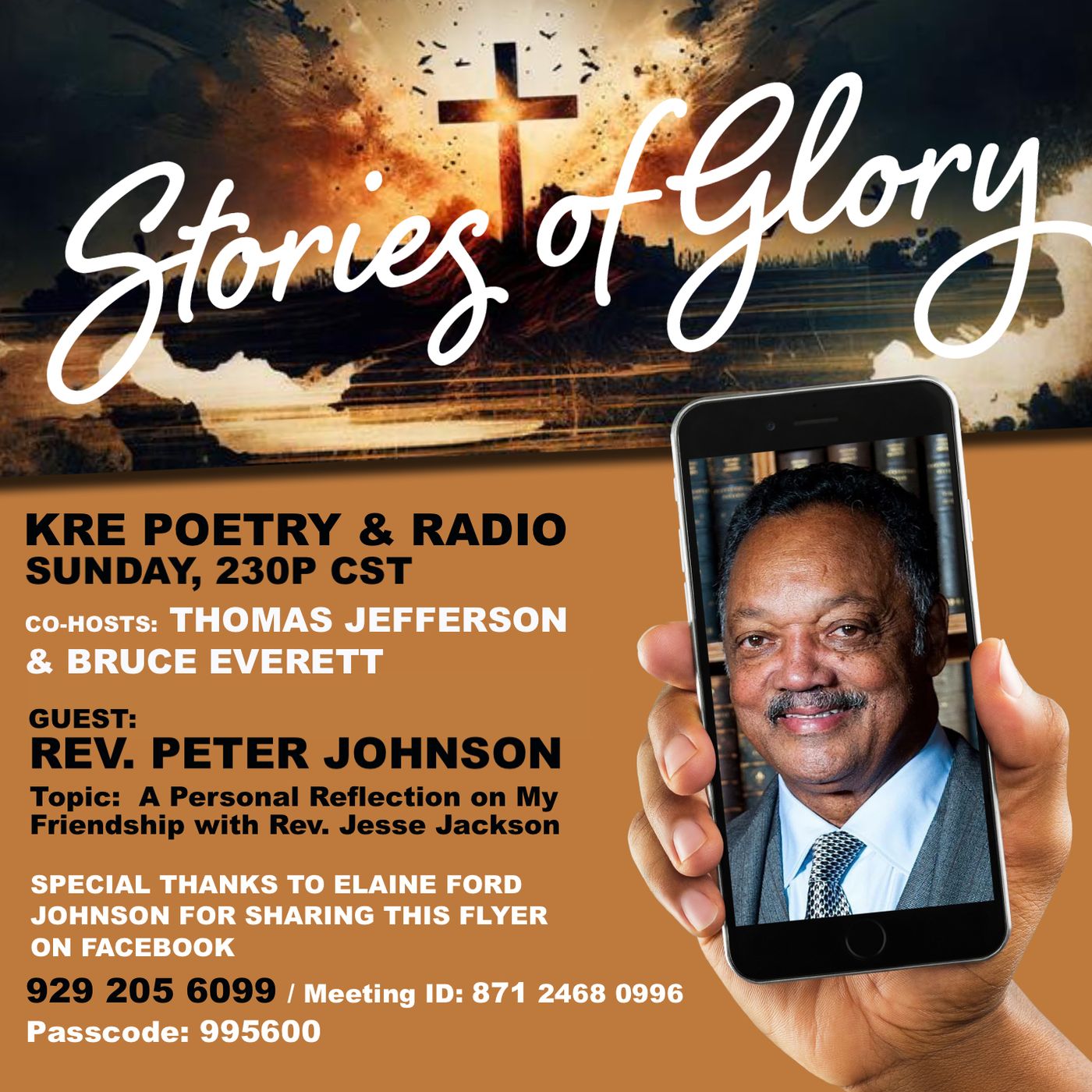 KRE POETRY AND RADIO - EP 155 - GUEST: REV PETER JOHNSON episode artwork