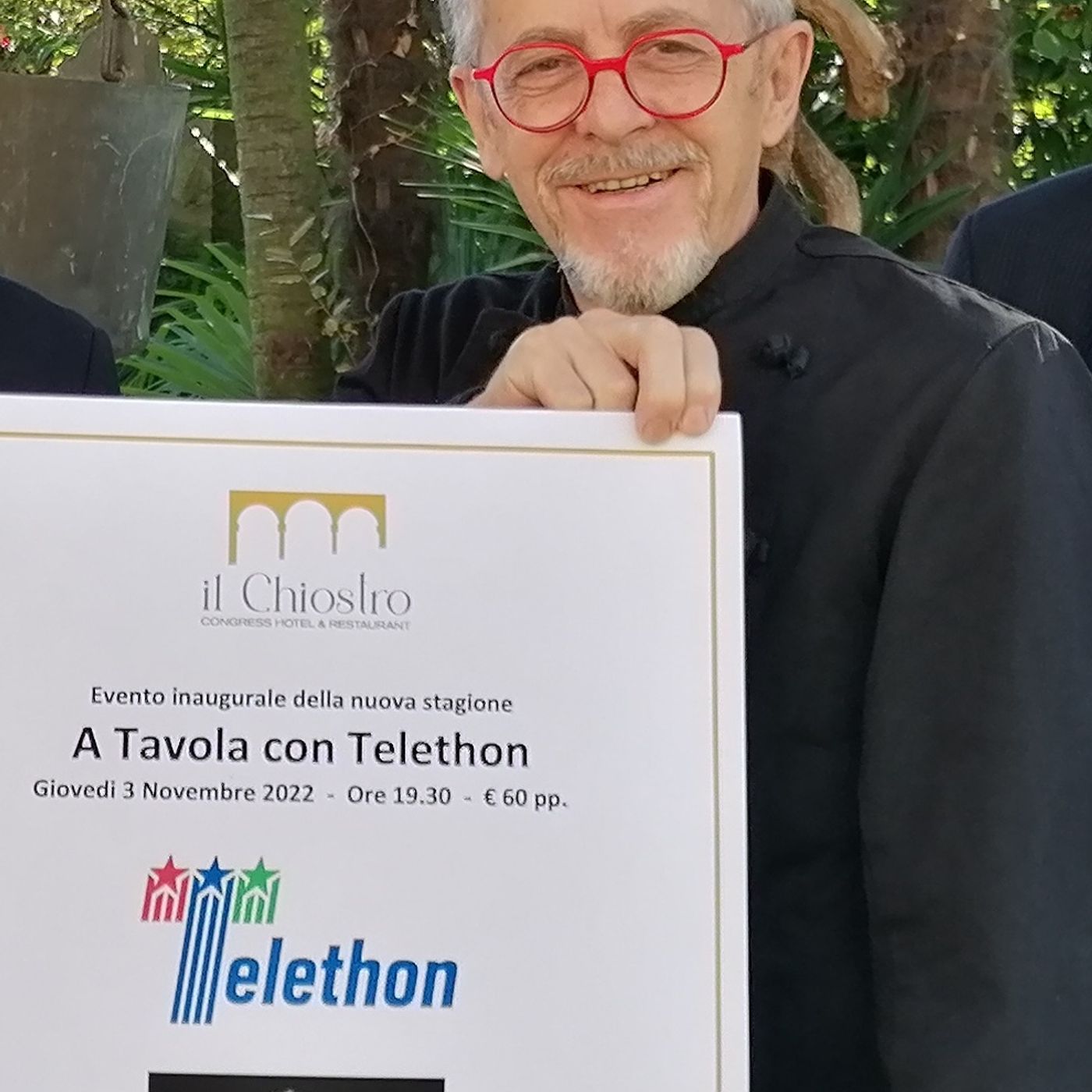 Lo Chef Luigi Spitti presenta la cena benefica per Telethon episode artwork