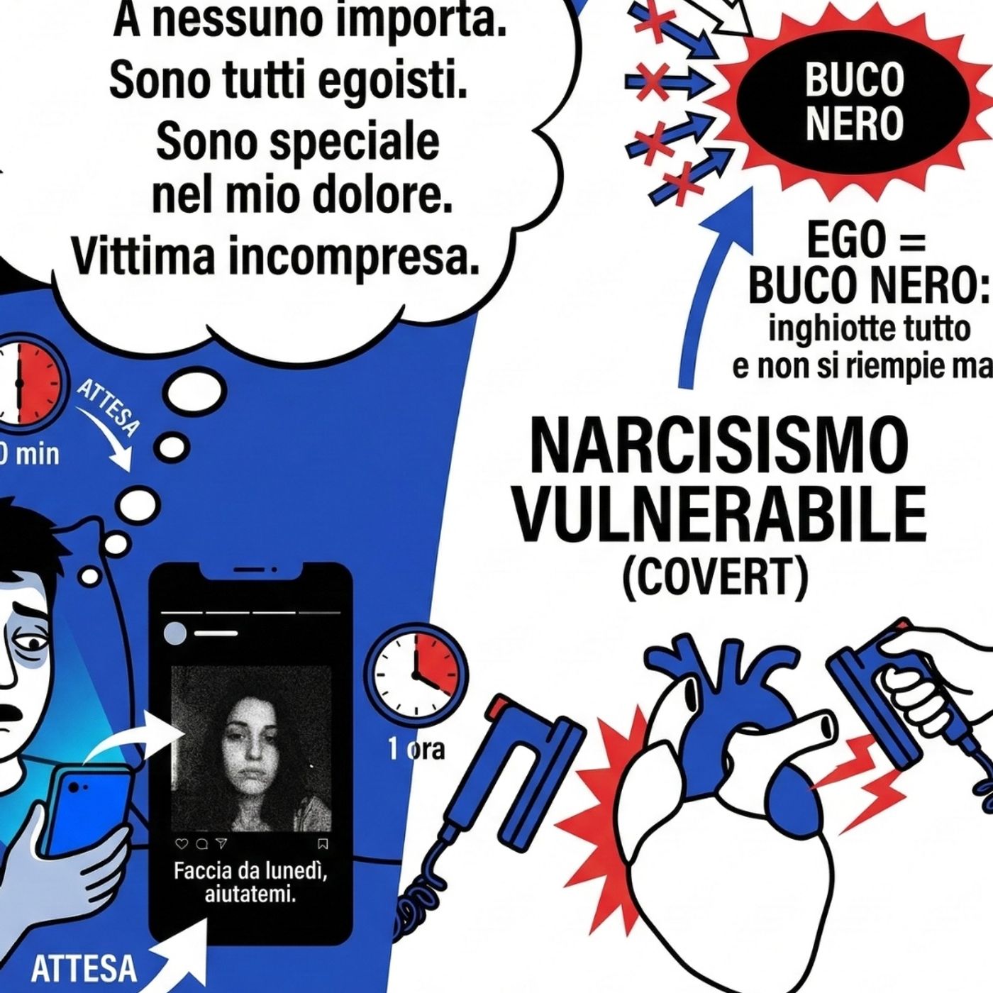 42 | Narcisismo vulnerabile: il buco nero dell'ego