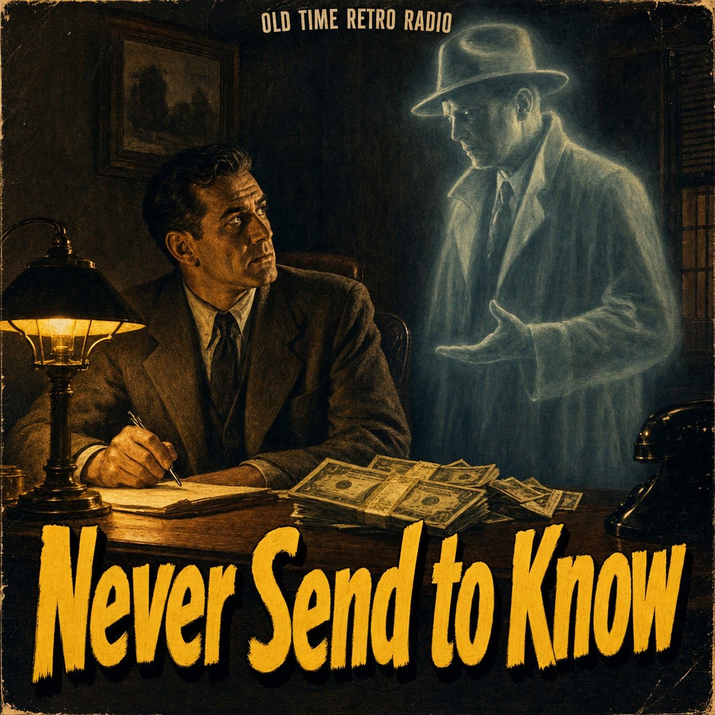 Quiet, Please - "Never Send to Know" (Old Time Radio, 1948) episode artwork