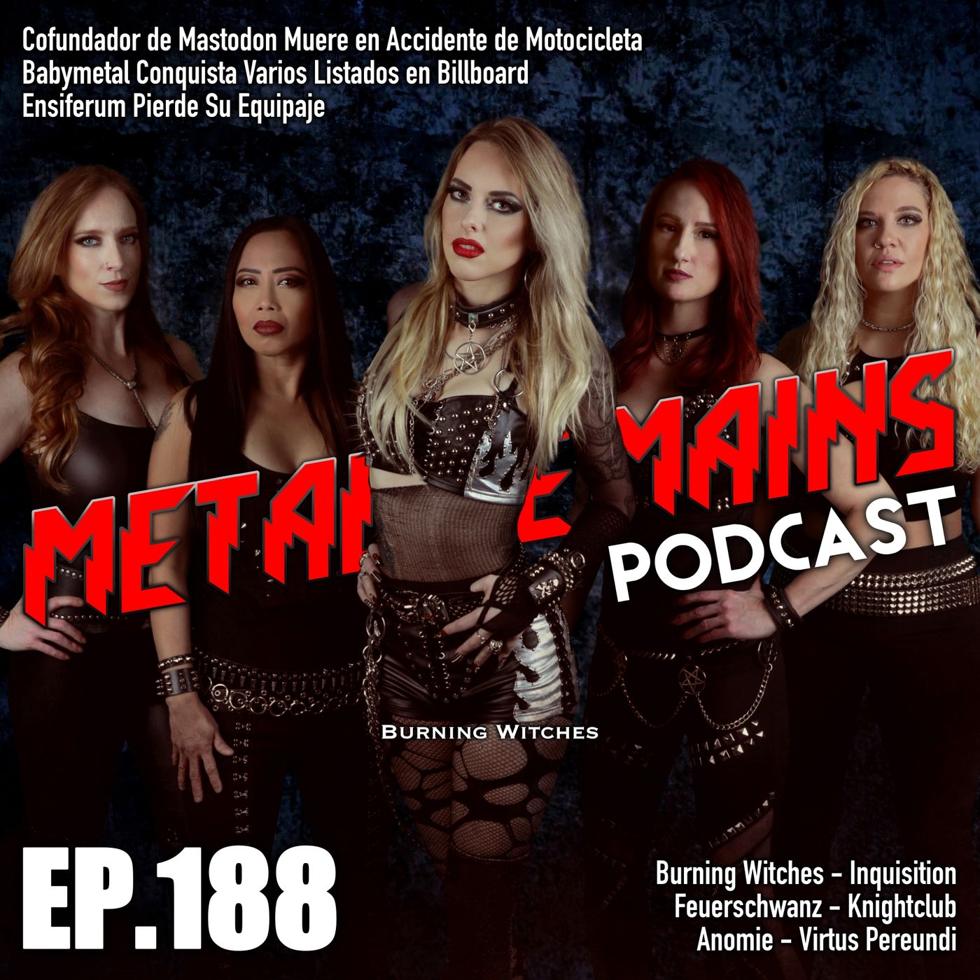 Babymetal Conquista Billboard; Reseñas de Burning Witches, Feuerschwanz, Anomie [MRP188] episode artwork