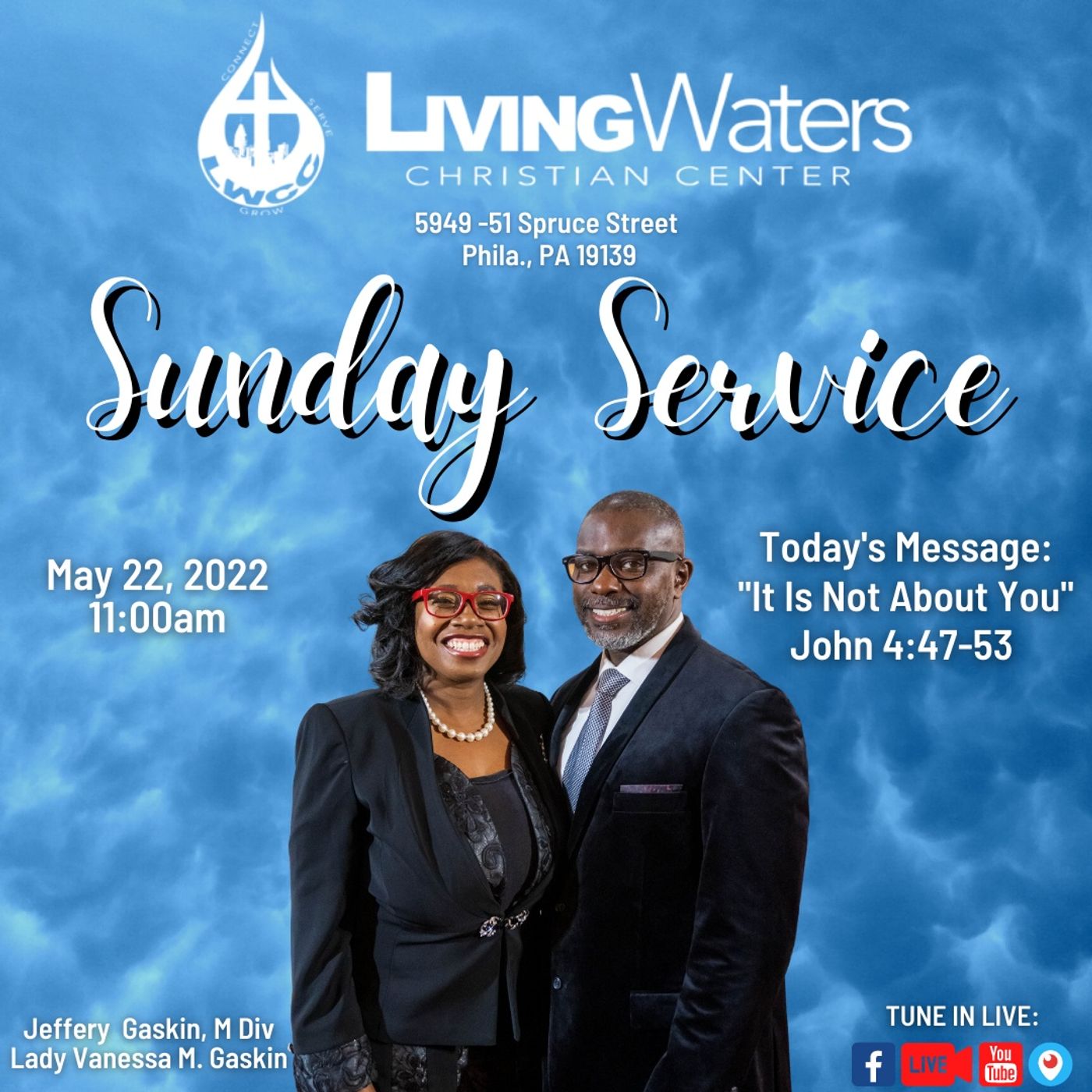 Sunday Service 5.22.22 - It Is Not Just About You Sunday Service 5.22.22 - It Is Not Just About You