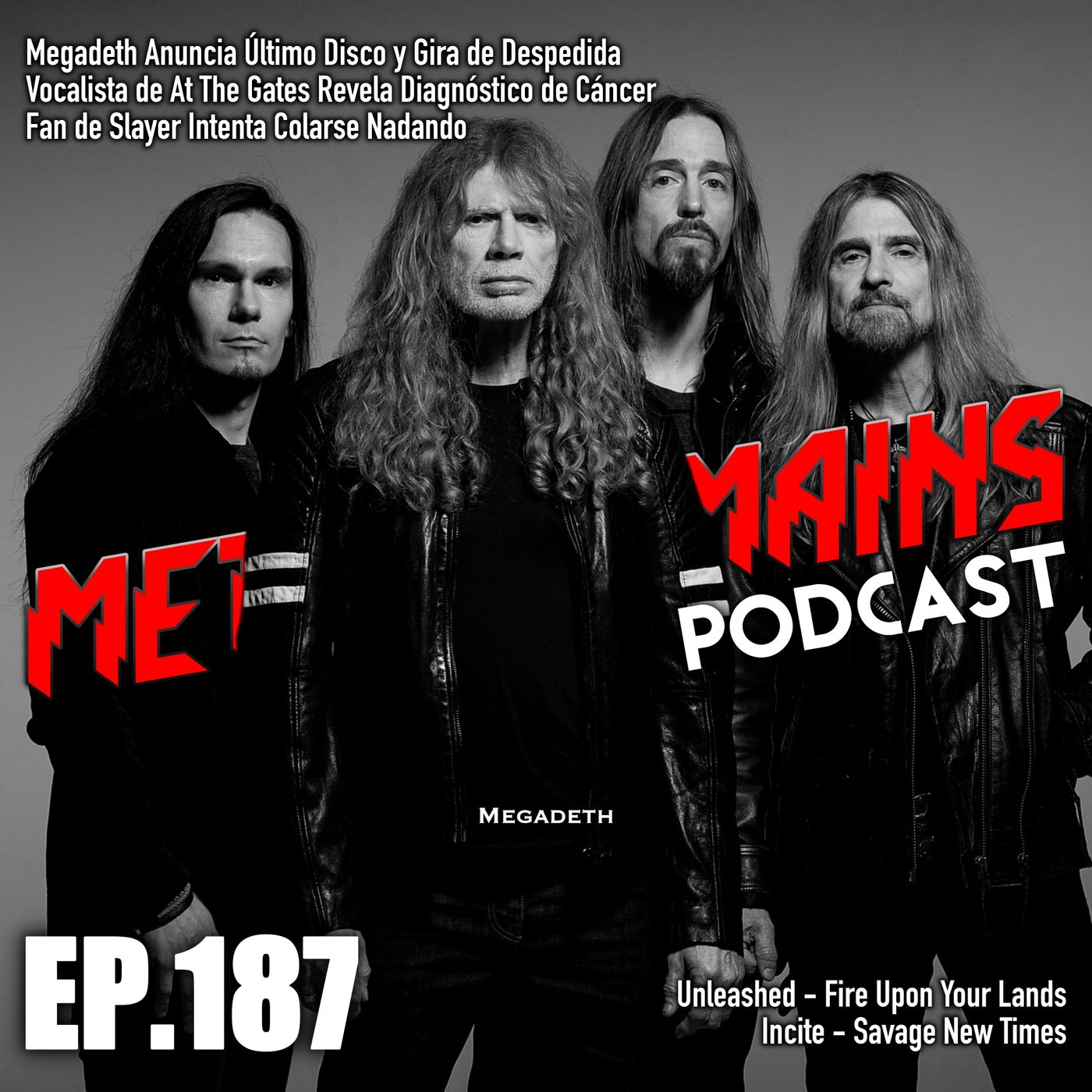 Megadeth Anuncia Disco y Gira de Despedida; Reseñas de Unleashed, Incite [MRP187]