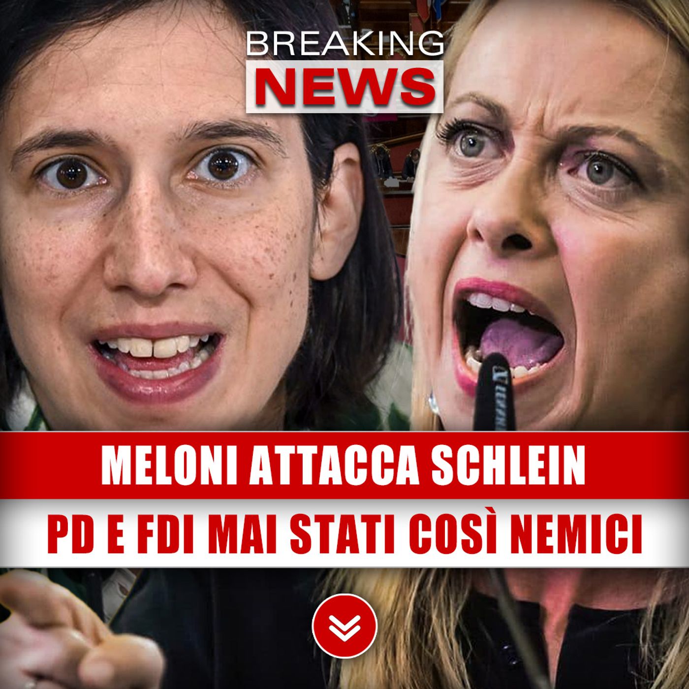 Meloni Attacca Schlein: Pd E Fdi Mai Stati Così Nemici!