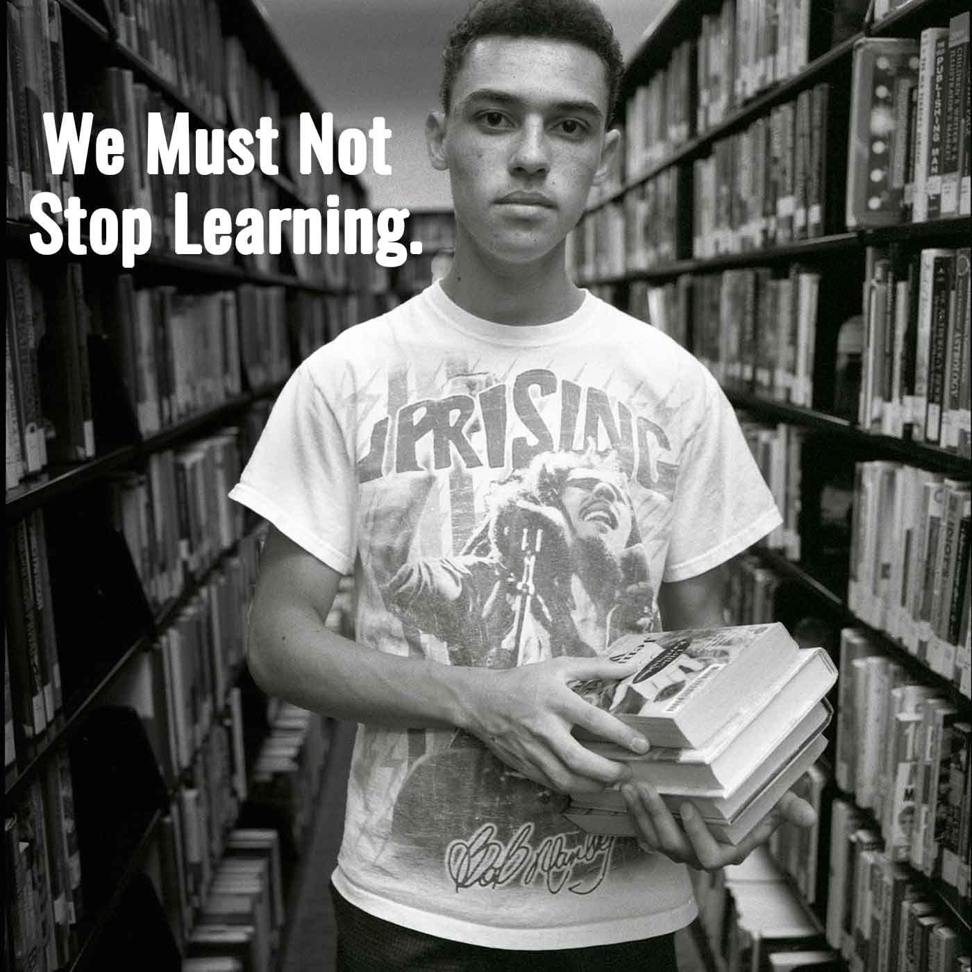 Episode 350 "We Must Not Stop Learning." - podcast episode cover