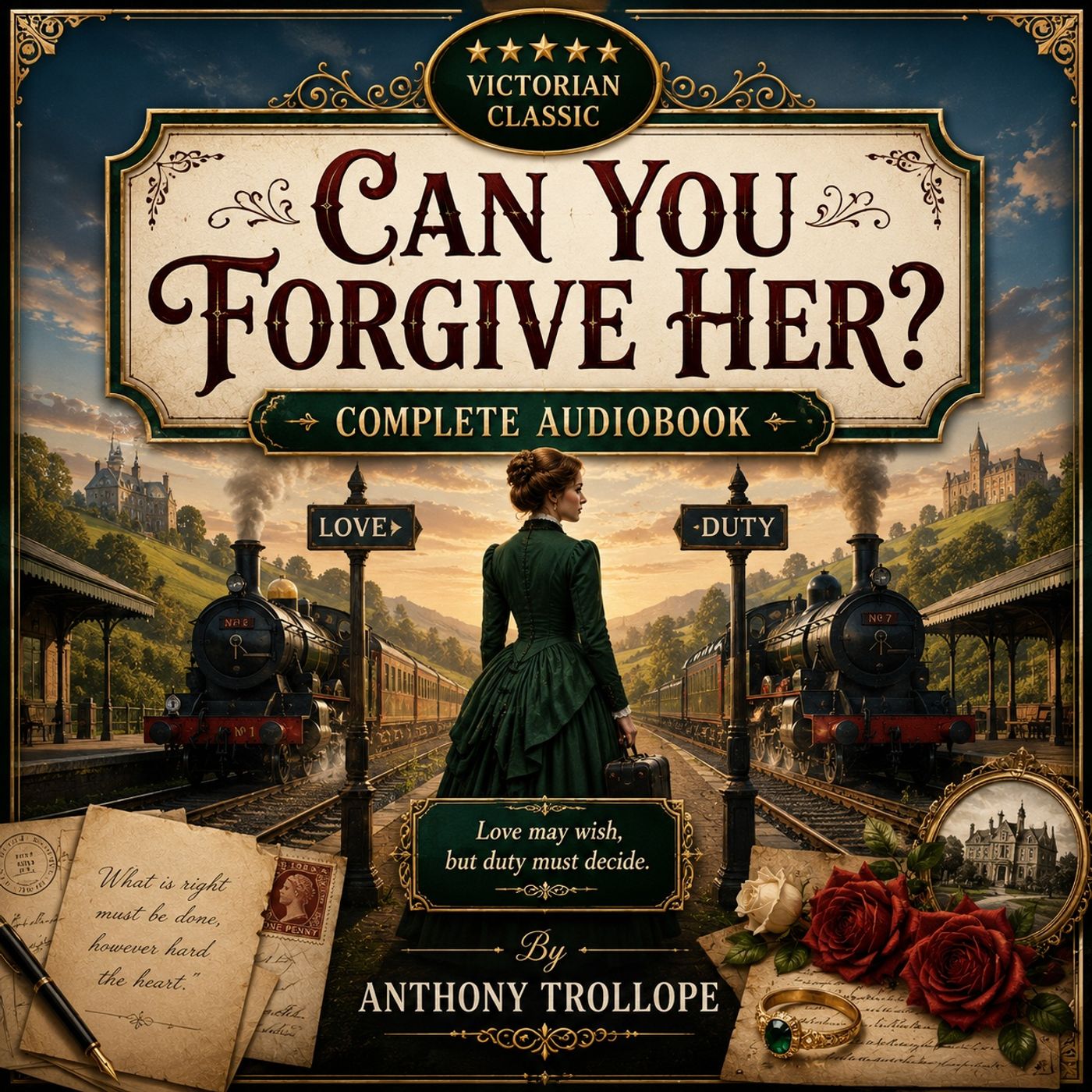 Can You Forgive Her? by Anthony Trollope | Complete Audiobook | Victorian Romance, Duty & Moral Choice Part 1 episode artwork