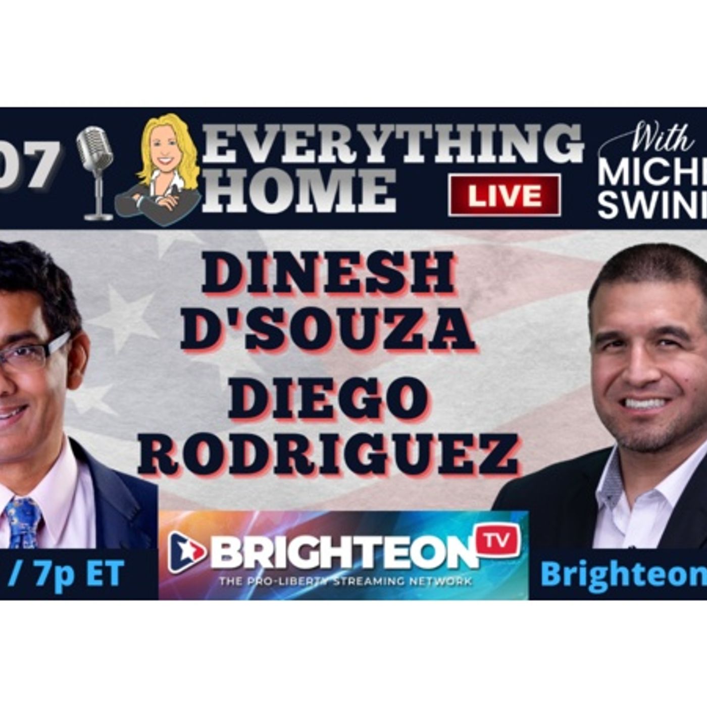 307: DINESH D'SOUZA 2000 Mules Election Fraud Proof + BABY CYRUS CPS Kidnapping episode artwork