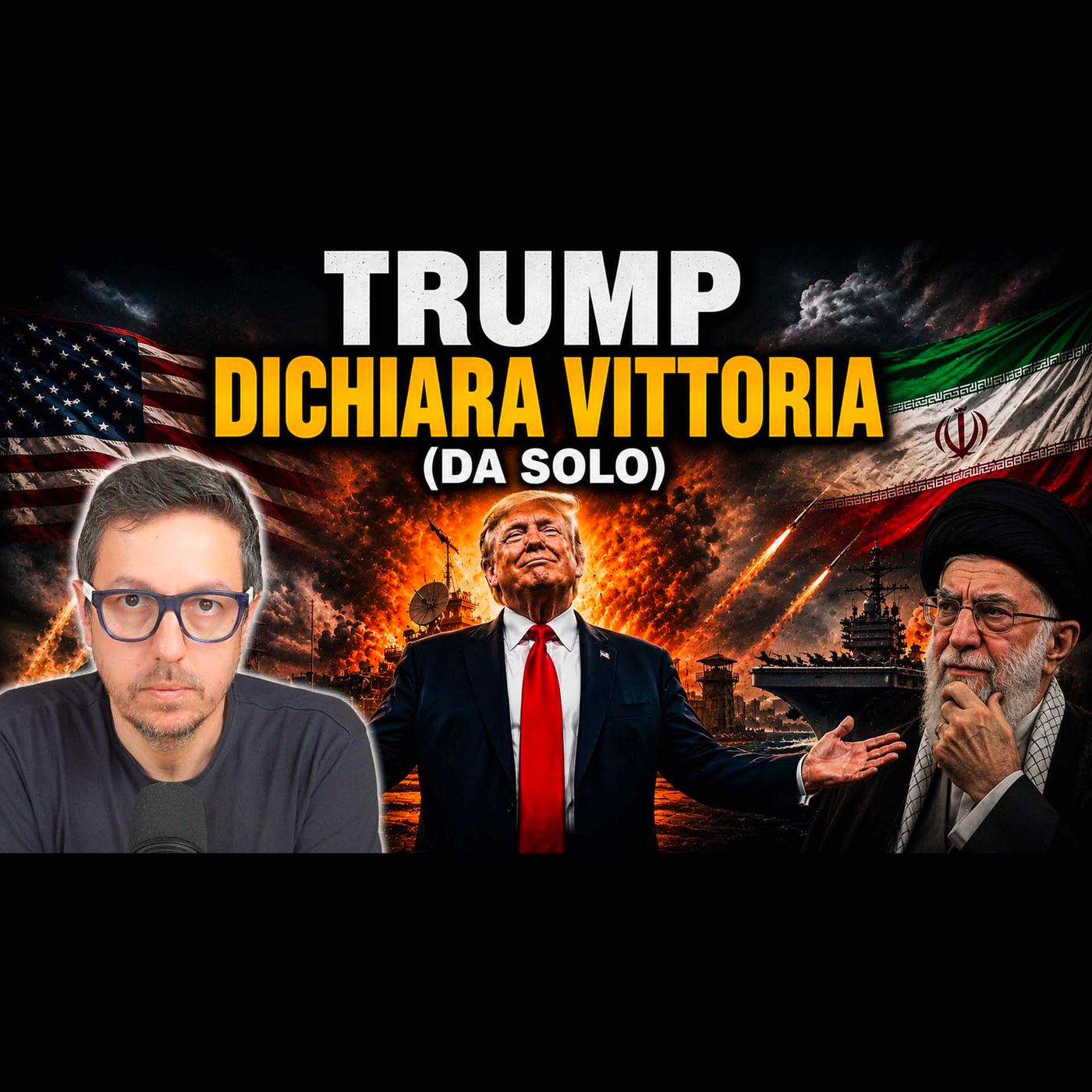 TRUMP DICHIARA VITTORIA. L’IRAN NON SE N’È ACCORTO