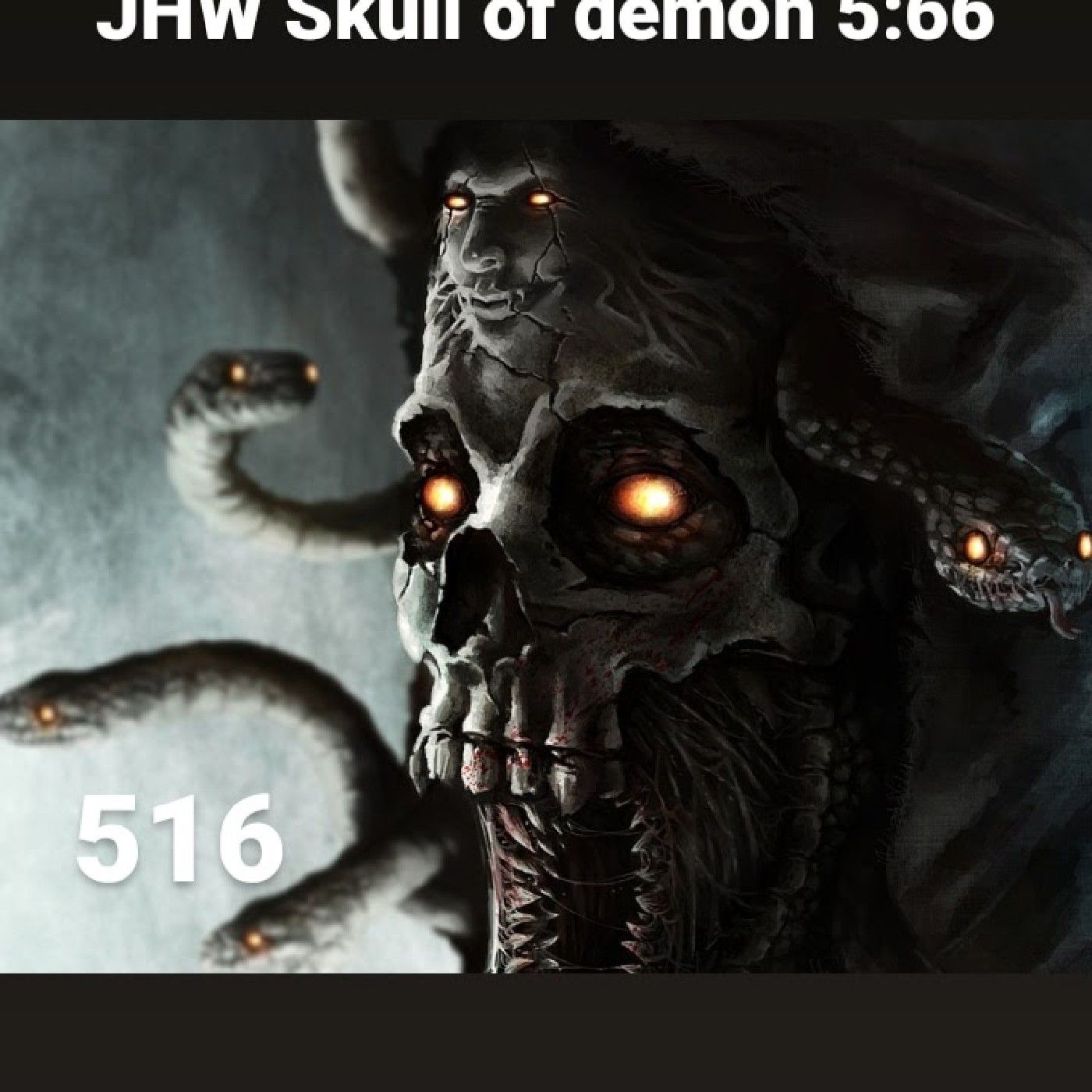 JHW Skull Of Demon 5:66