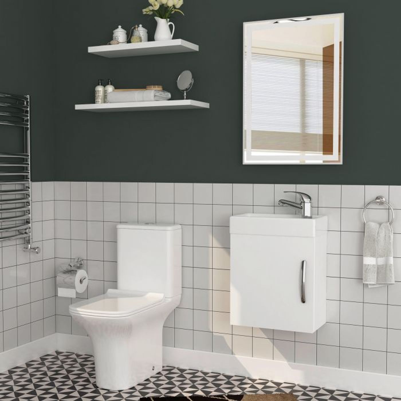 Bathroom vanity units for small spaces