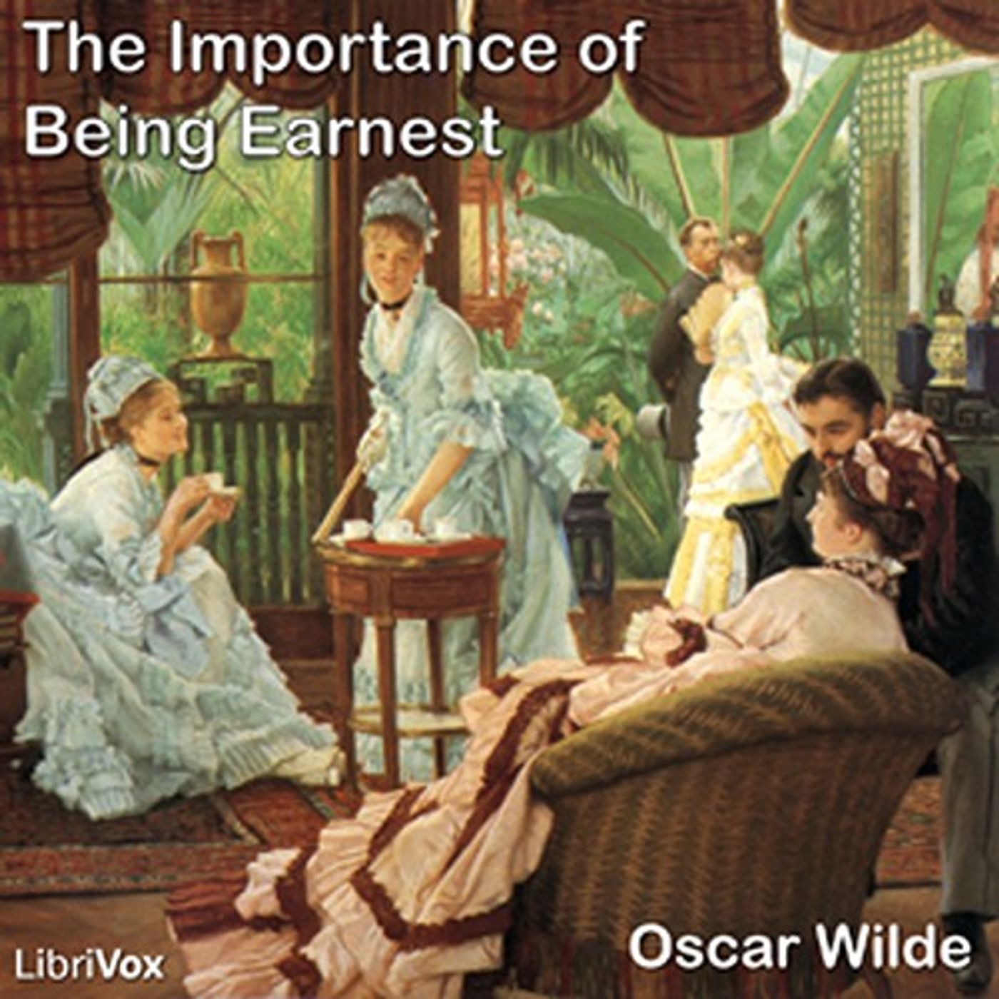 The Importance of Being Earnest by Oscar Wilde. cover art