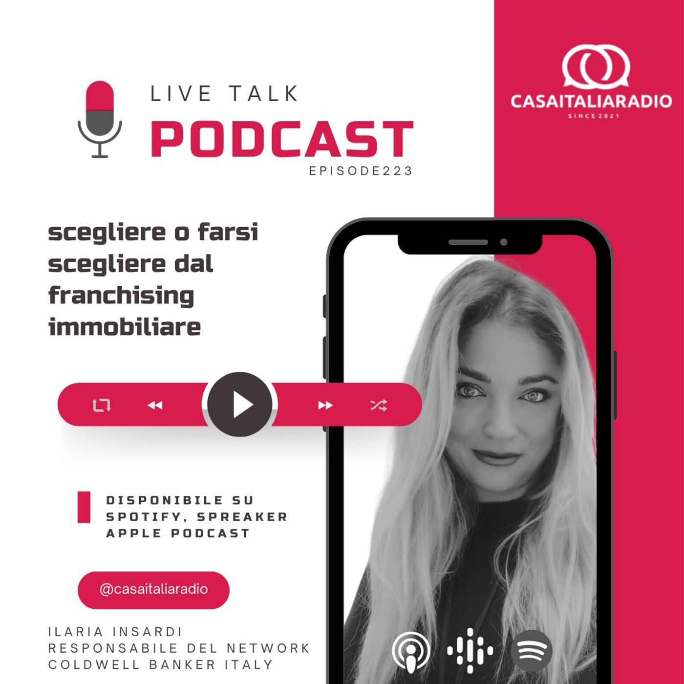 BM -Puntata n. 223 - Scegliere e farsi scegliere da un franchising immobiliare episode artwork