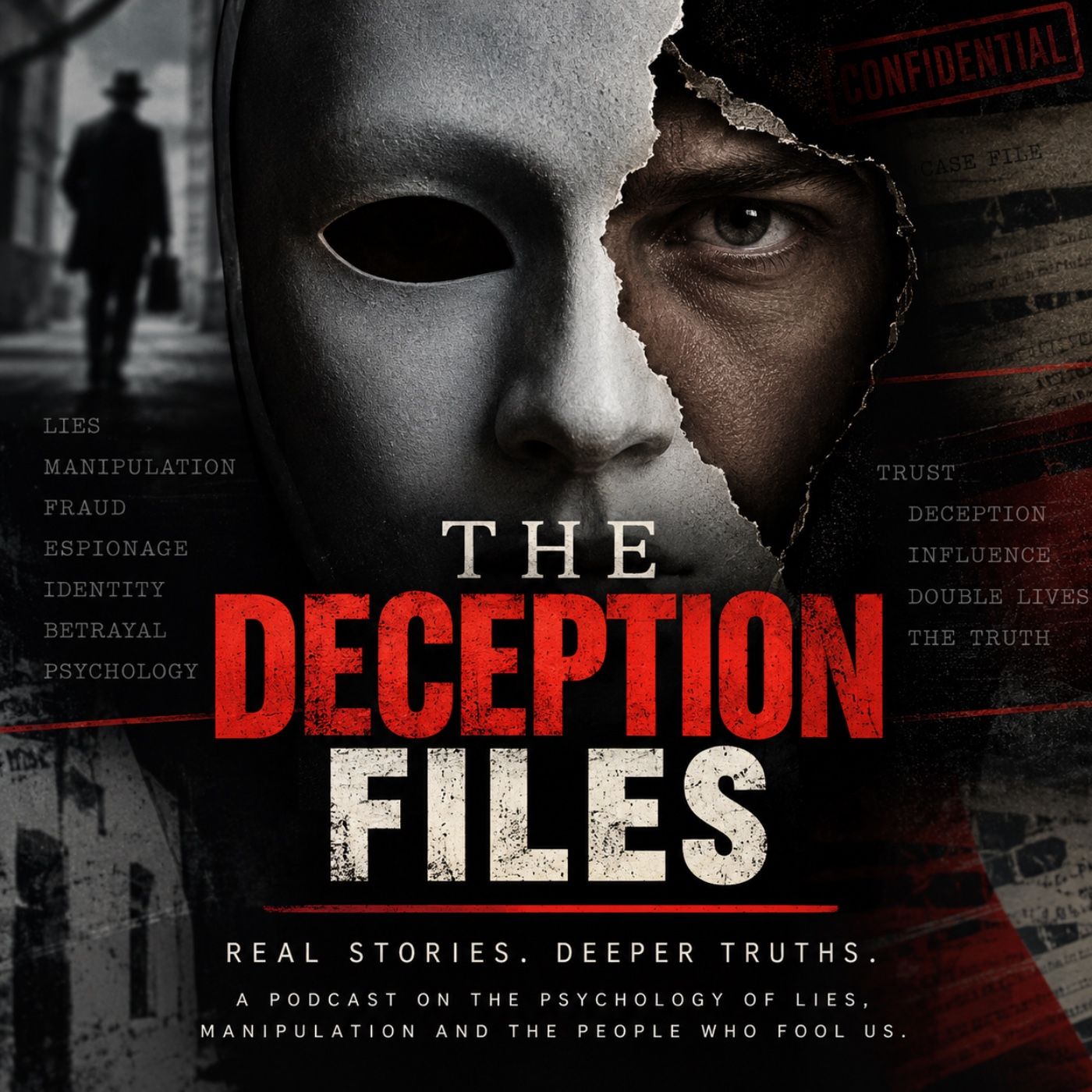 The Deception Files podcast artwork