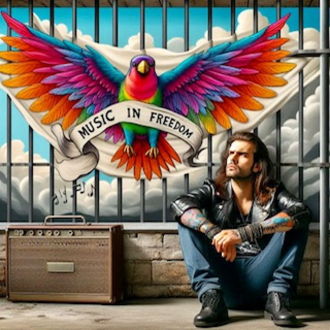 302 - JUST ROCK " 302- Music in Freedom " episode artwork
