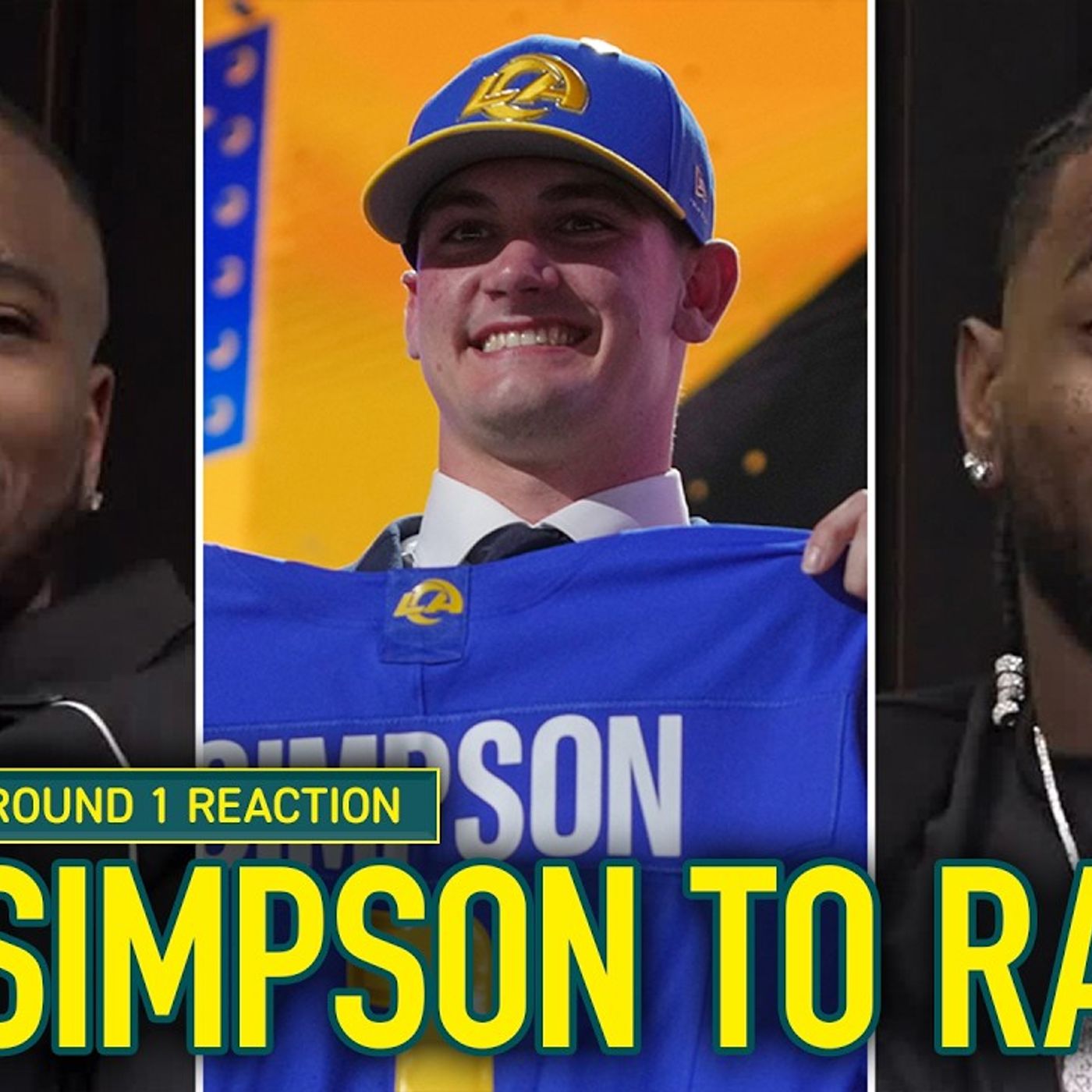 Rams Drafting Ty Simpson SHOCKED Micah & Malik Nabers | 2026 NFL Draft episode artwork