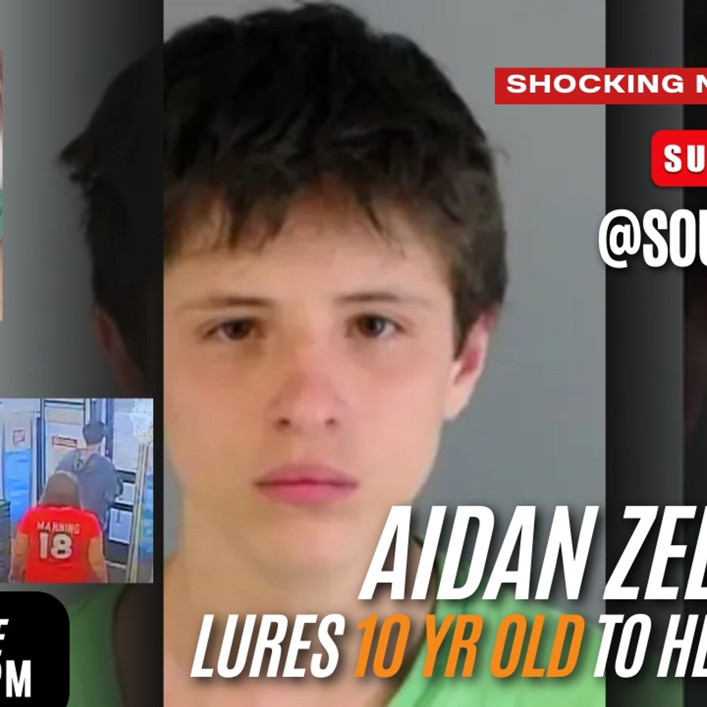 15 Year Old Aidan Zellmer Lured 10-Year-Old To Her Death