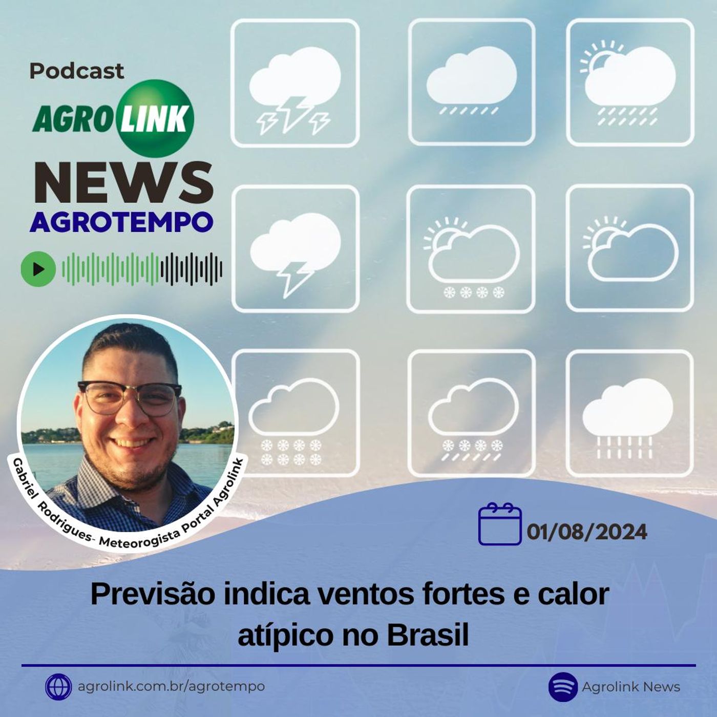 Agrotempo: previsões meteorológicas