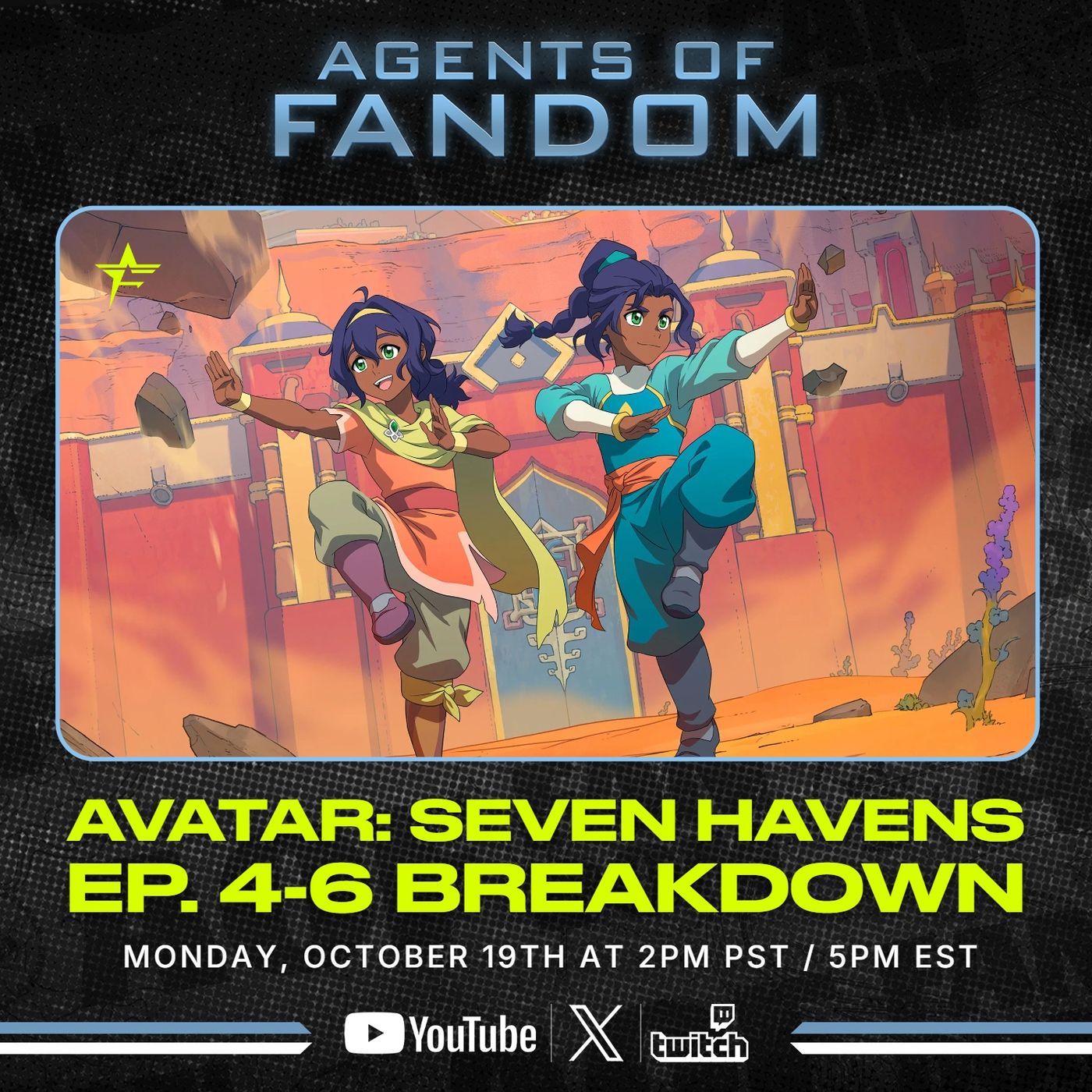 Agents of Fandom podcast cover