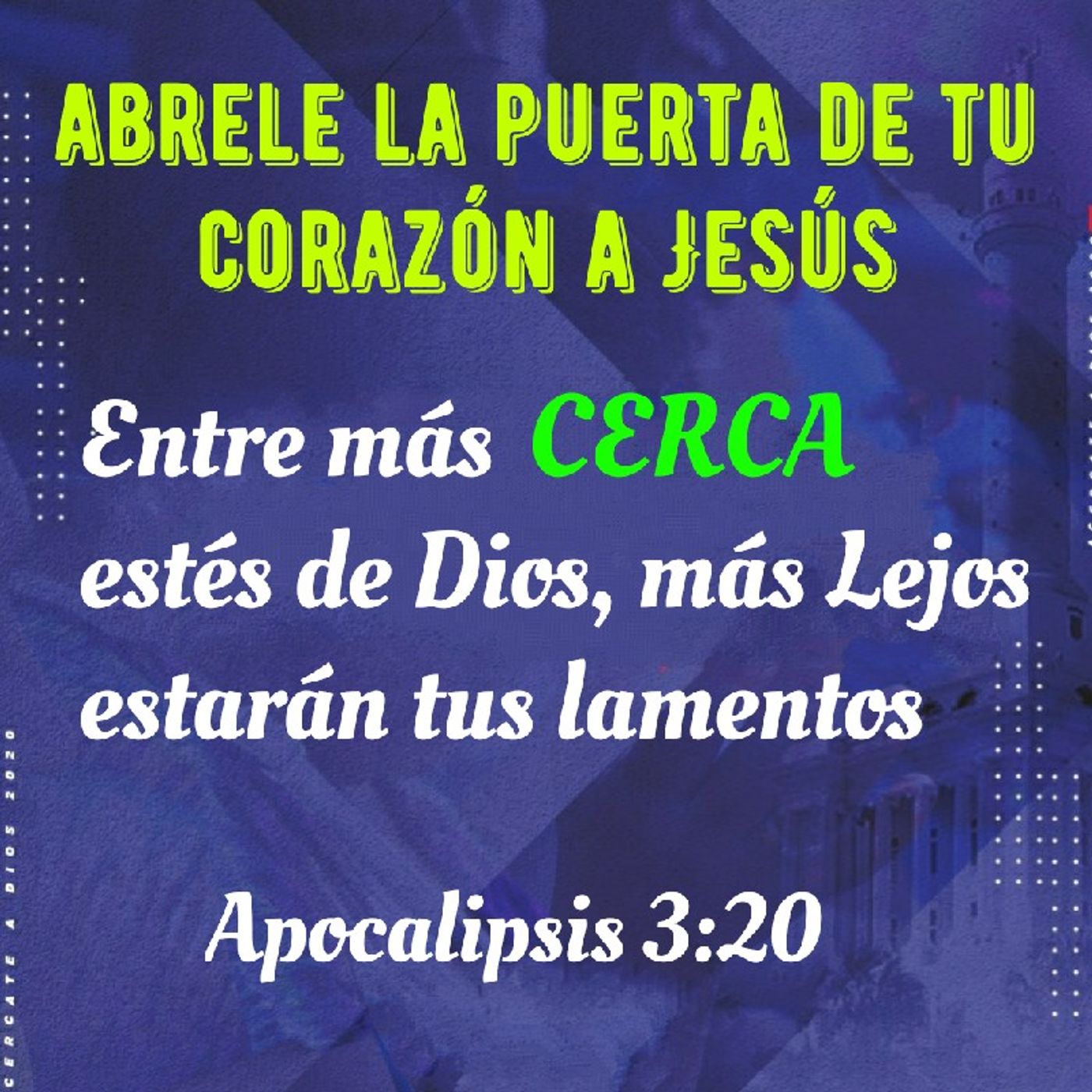 Reflexión Oasis Espiritual.  E. Lizcano