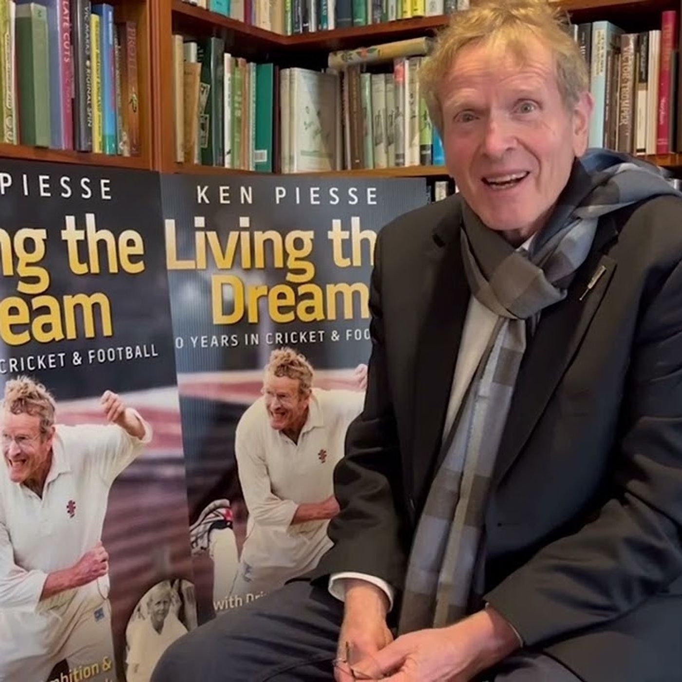 Sports guru Ken Piesse discusses his new autobiography 'Living The Dream' on The Flow Sports Hour episode artwork