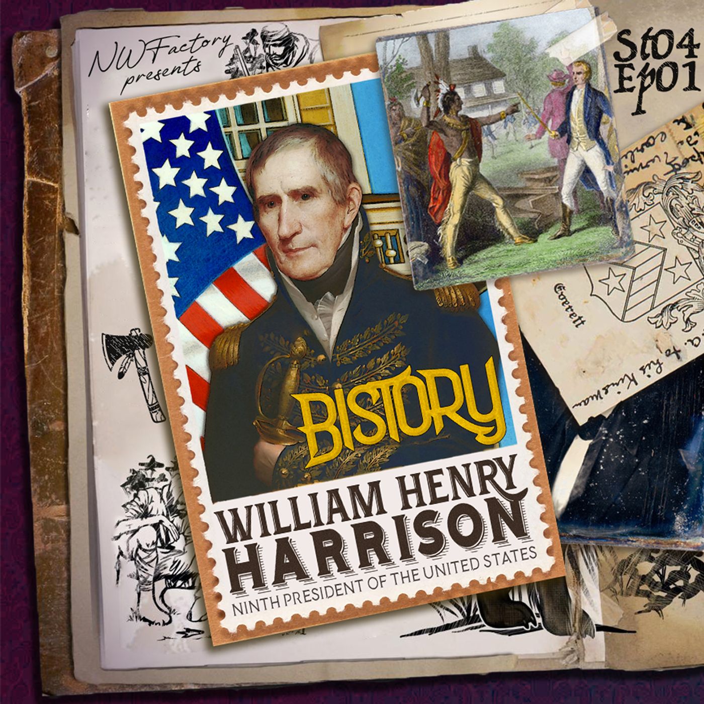 Bistory S04E01 William Henry Harrison