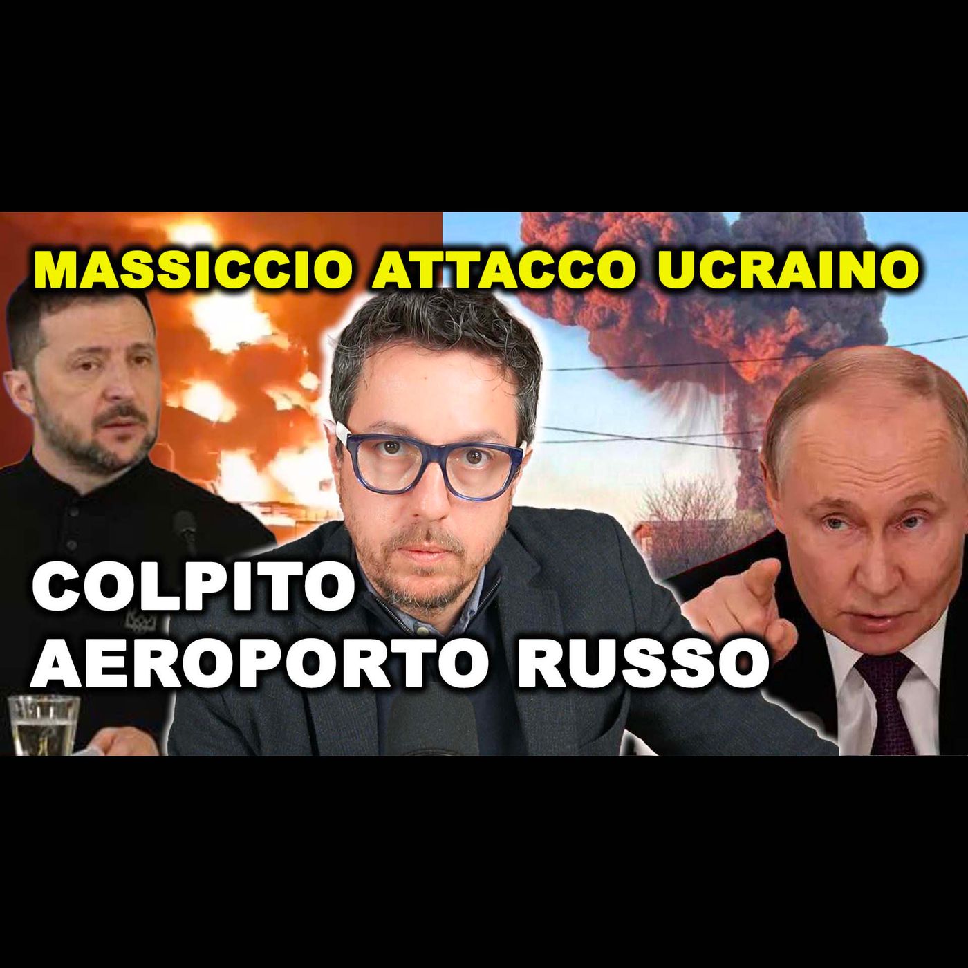 MASSICCIO ATTACCO UCRAINO: KIEV BOMBARDA L’AEROPORTO RUSSO di Engels e Saratov