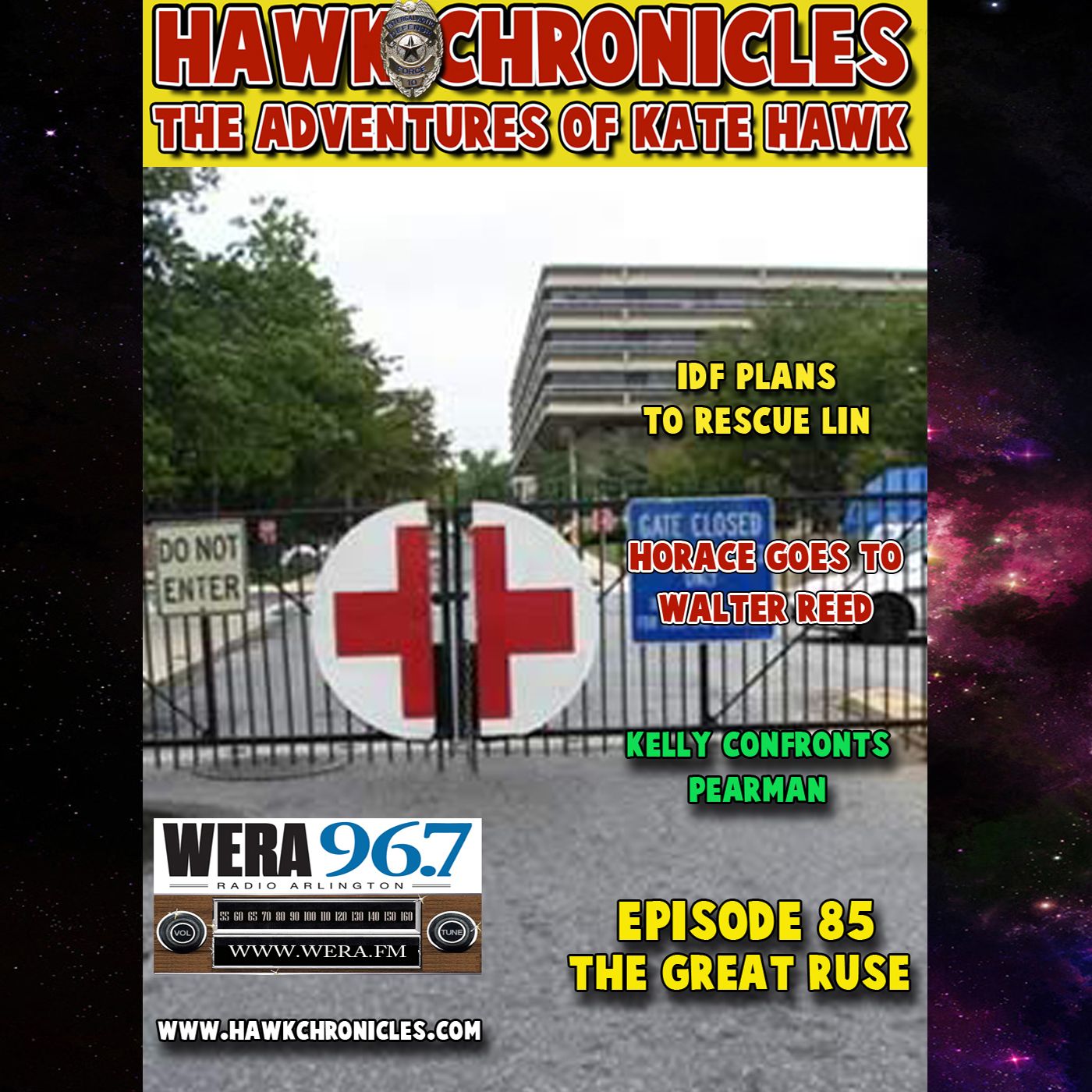 Episode 85 Hawk Chronicles "The Great Ruse" episode artwork