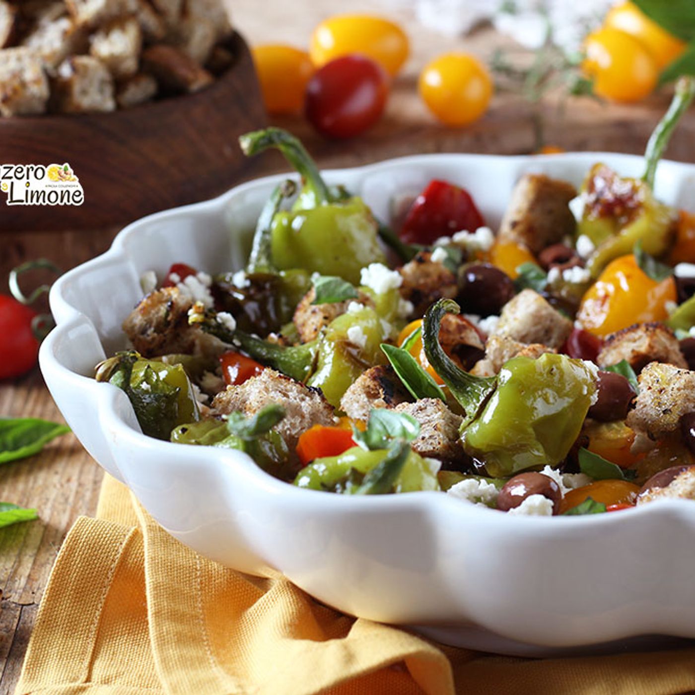 Insalata tiepida di friggitelli