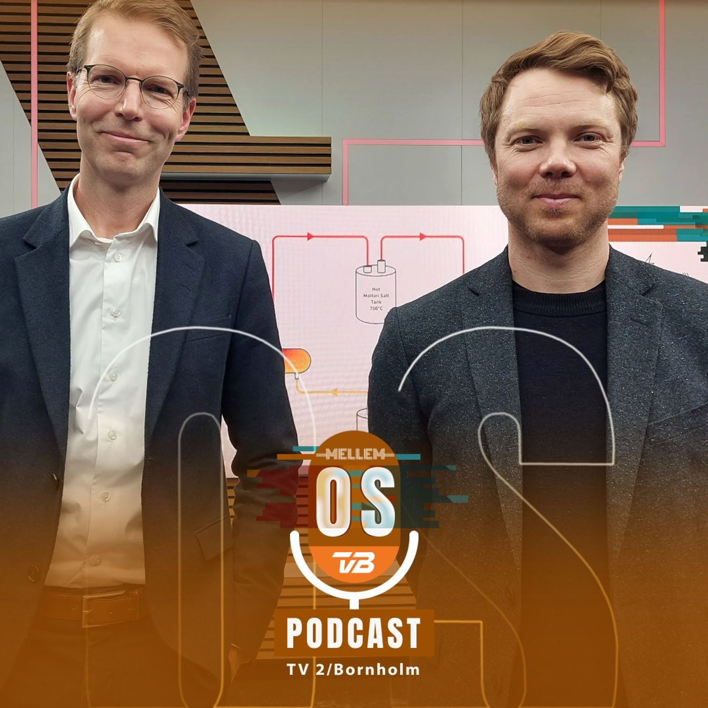 Mellem os - Ask E. Løvschall Jensen og Claus M. Andersen