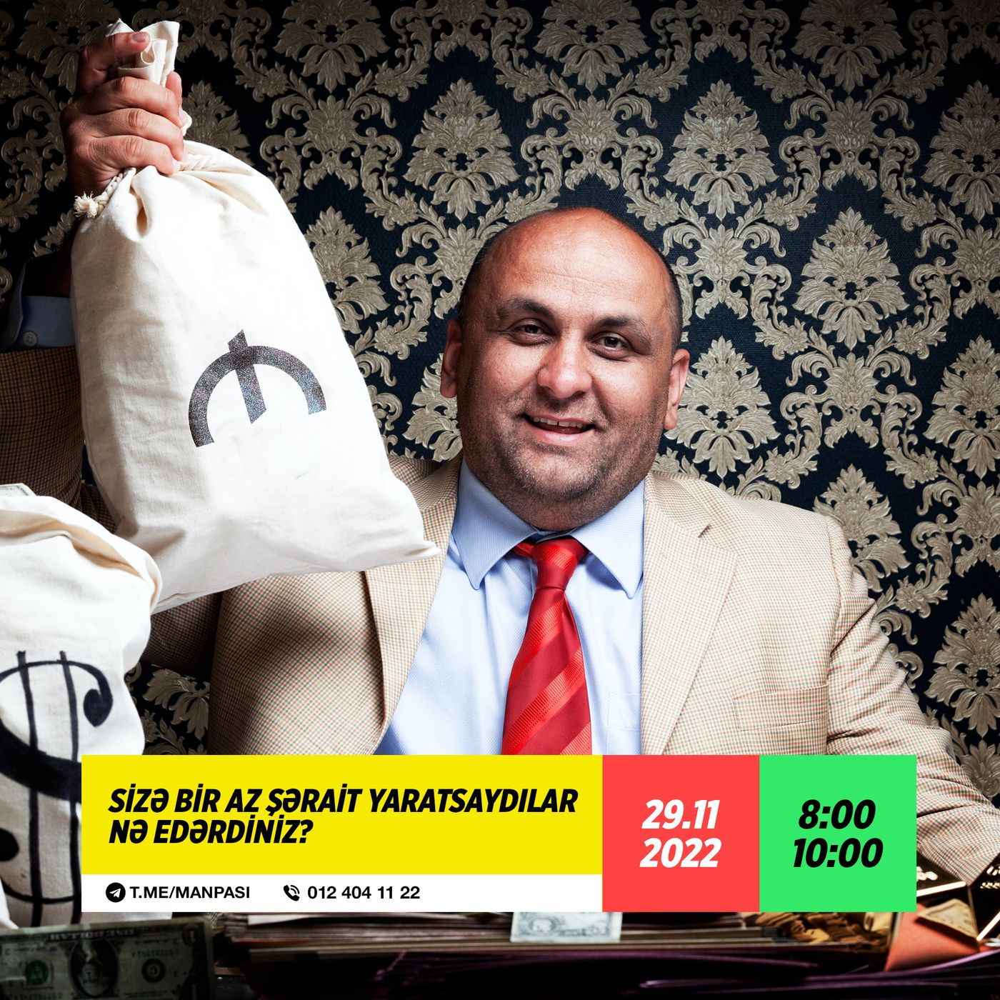 Sizə bir az şərait yaratsaydılar nə edərdiniz? 29.11.2022