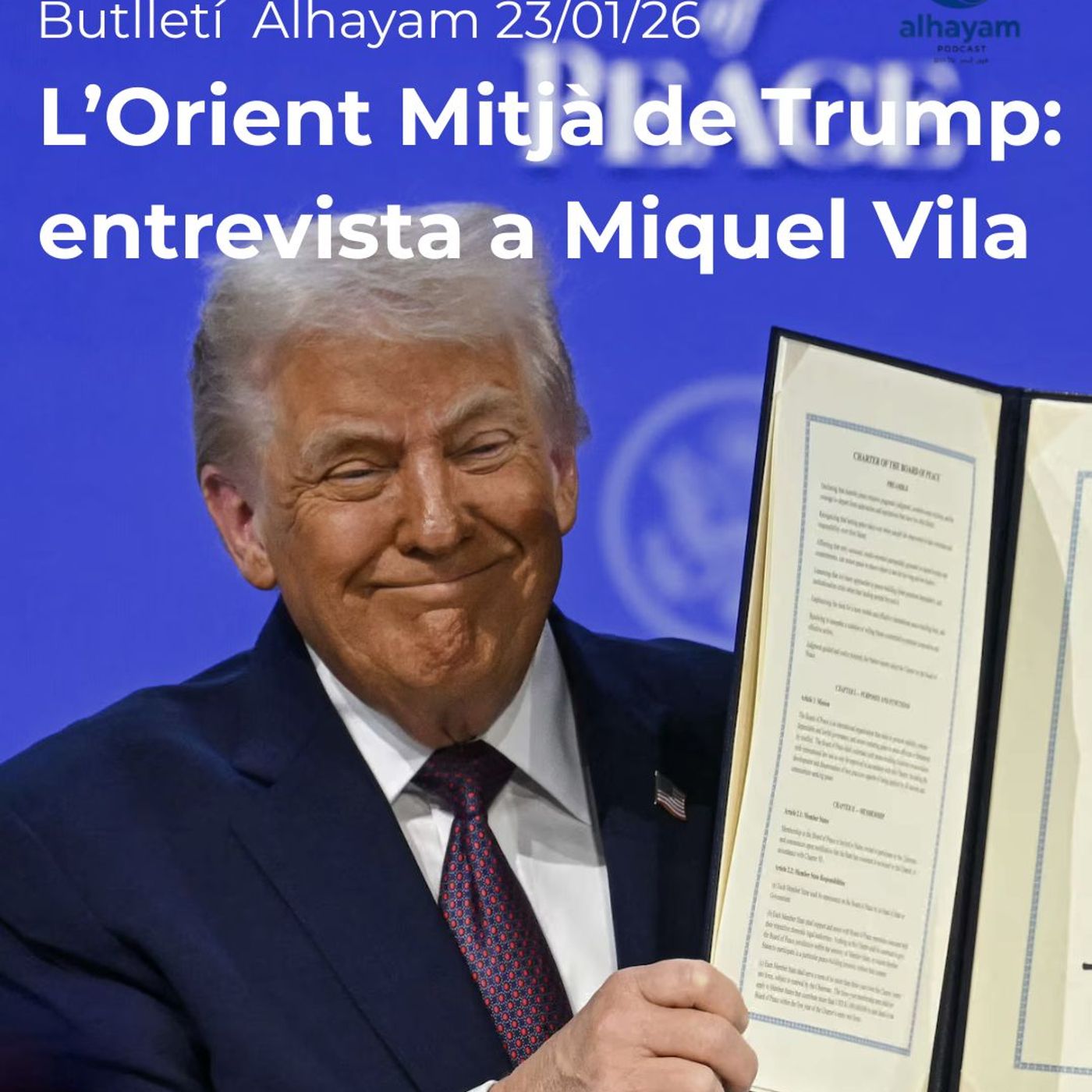Butlletí 23/01/26: L'Orient Mitjà de Donald Trump, entrevista a Miquel Vila episode artwork