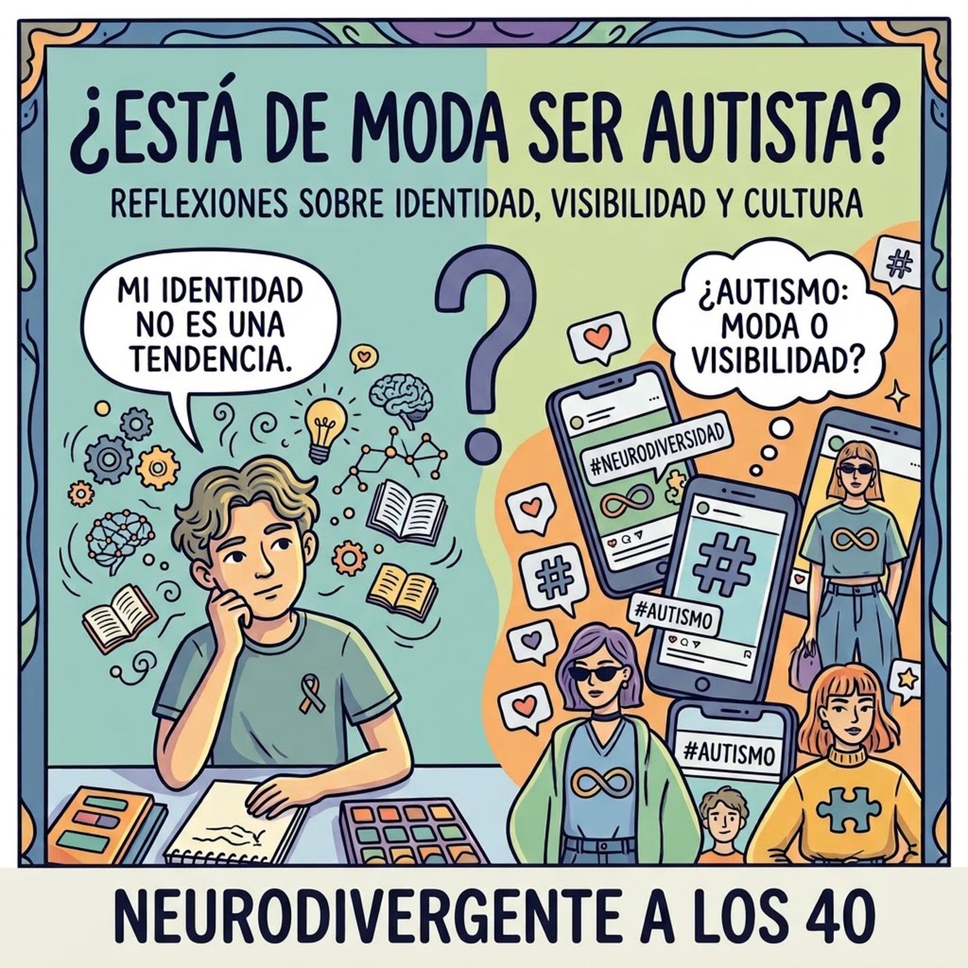 Portada de NEURODIVERGENTE A LOS 40
