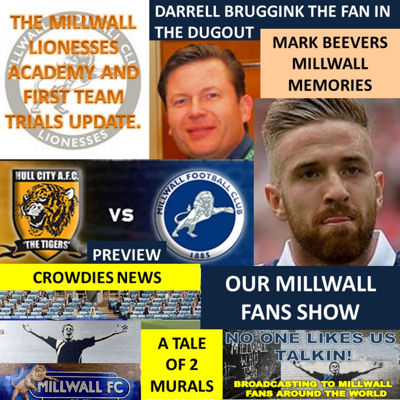 OUR MILLWALL FAN SHOW 030720 Sponsored by Dean Wilson Family Funeral Directors episode artwork