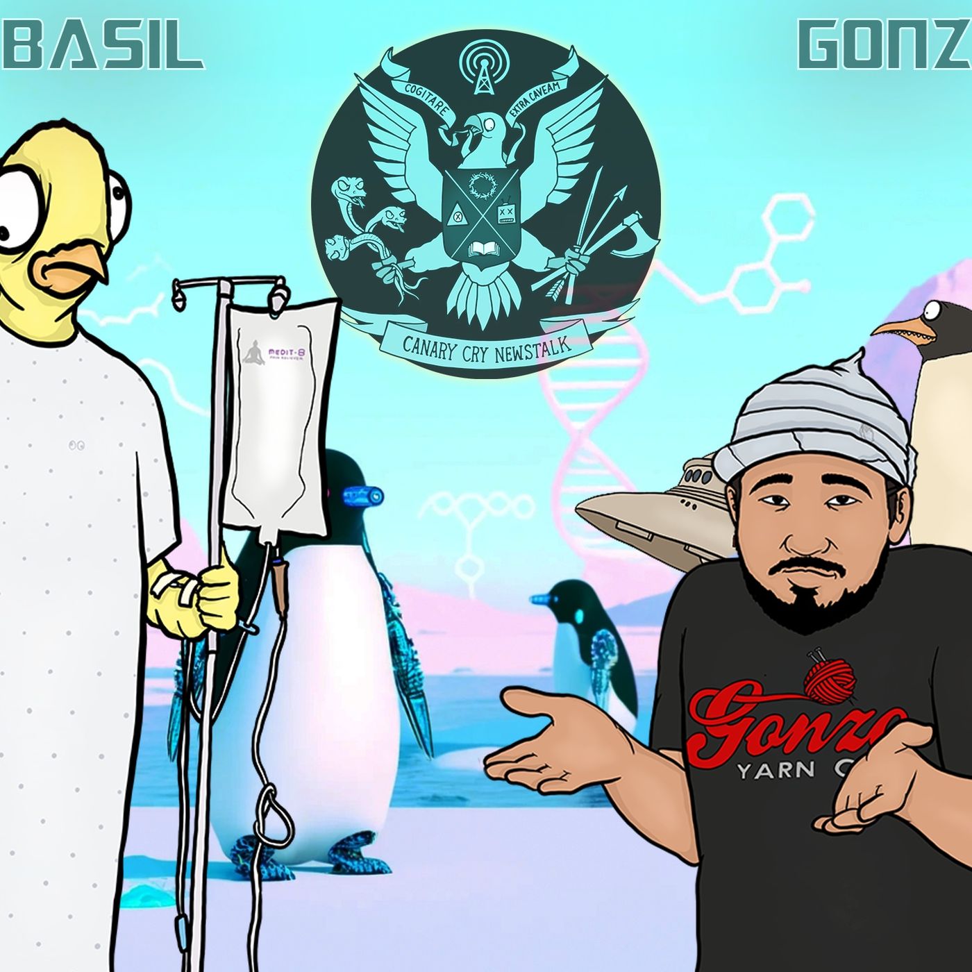 CYBORG CRISPR PENGUINS | Heal Blind, Personal Jabby, Justin TruHate, Quantum Climate | CCNT 739