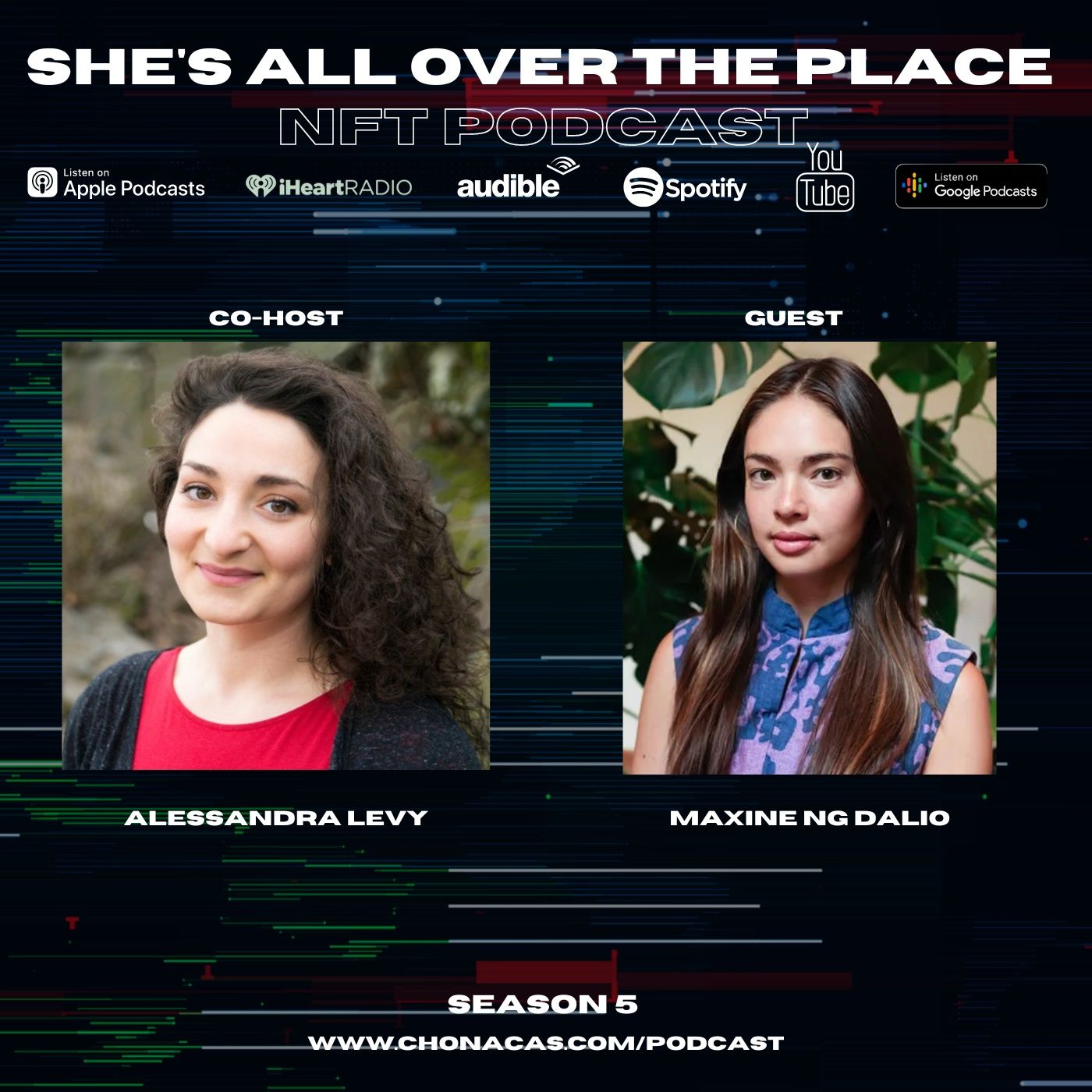 Maxine Ng Dalio - CEO of Buju Skin with co-host Alessandra Levy episode artwork