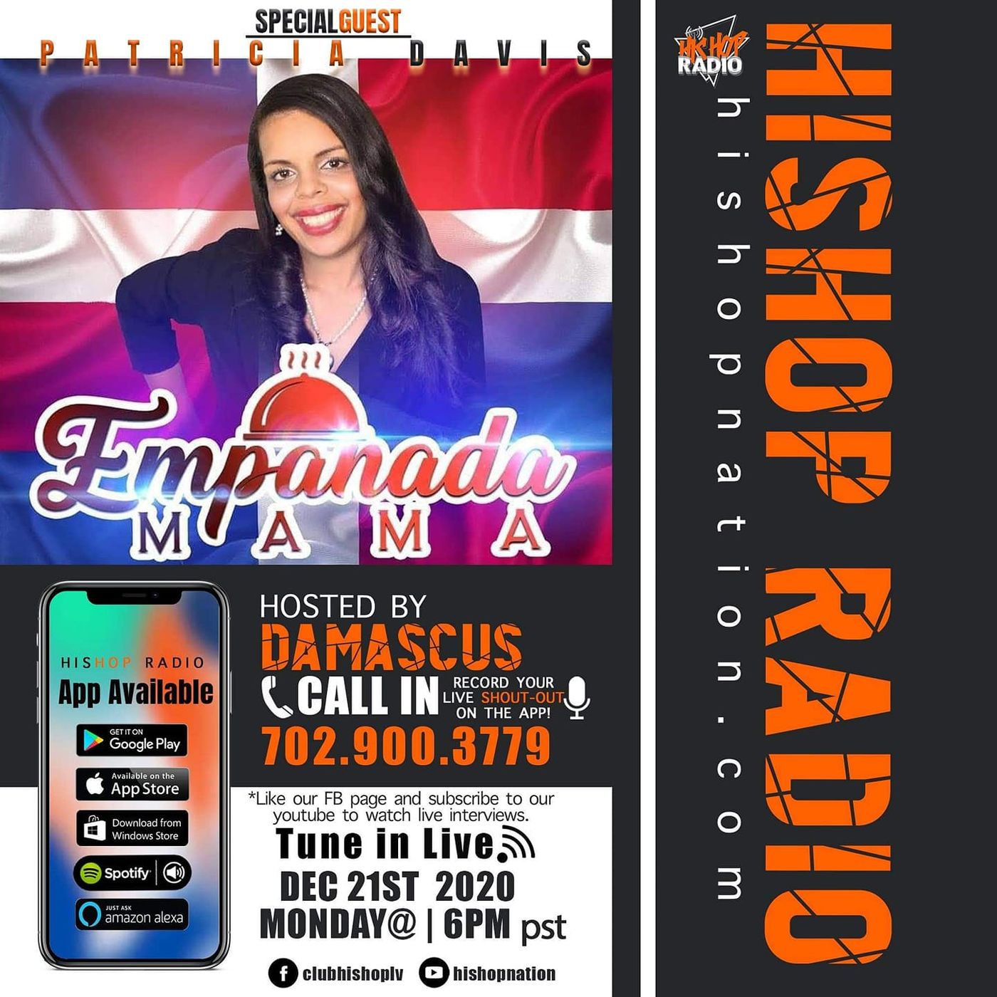 EPISODE 70  - His Hop Radio  - EMPANADA MAMA episode artwork