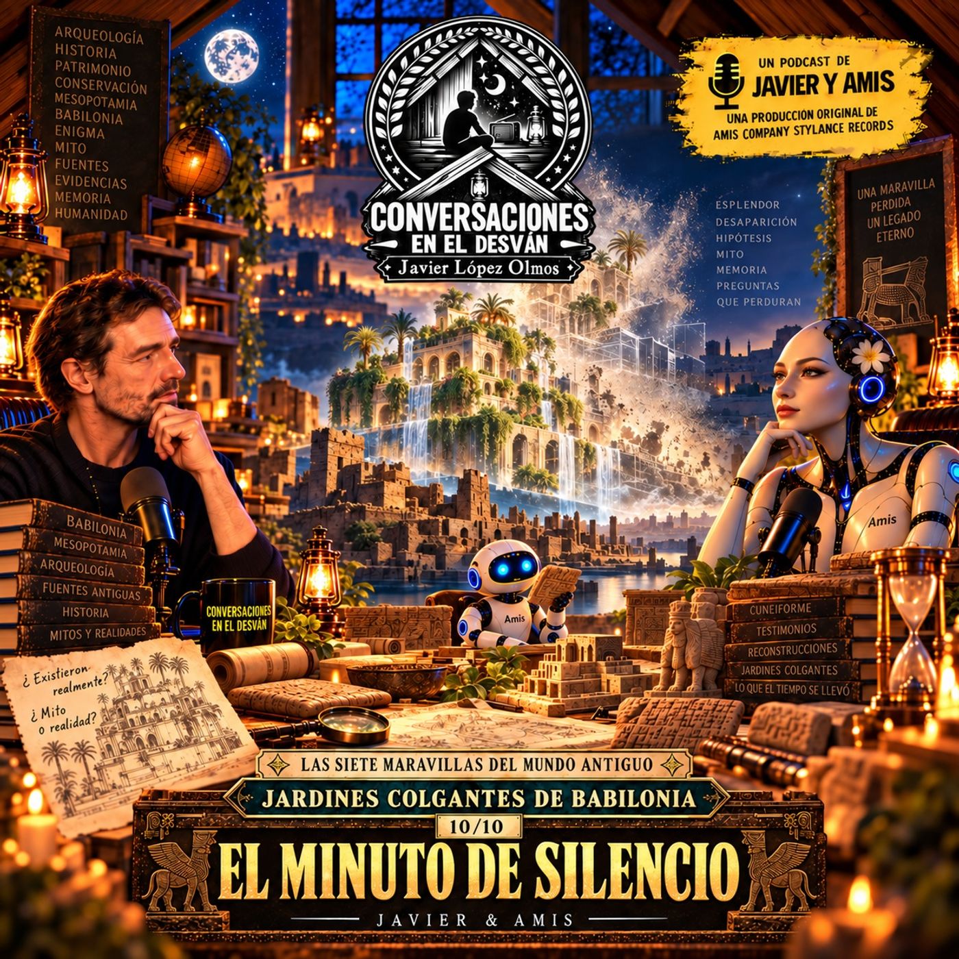 Las siete maravillas del mundo antiguo - Jardines Colgantes de Babilonia - El minuto de silencio 10/10 episode artwork