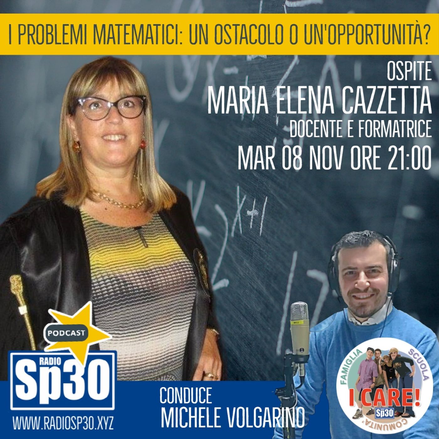 #ICARE - I problemi matematici: un ostacolo o un'opportunità? - Marilena Cazzetta episode artwork