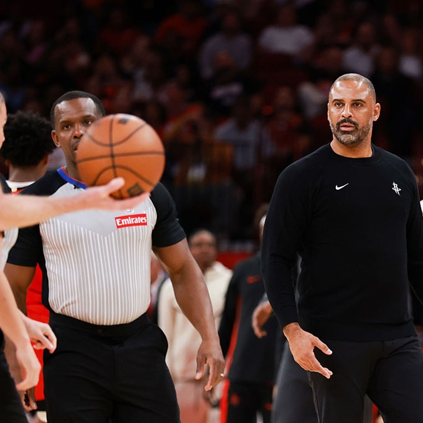 Ime Udoka Joins Before Match Up vs Raptors