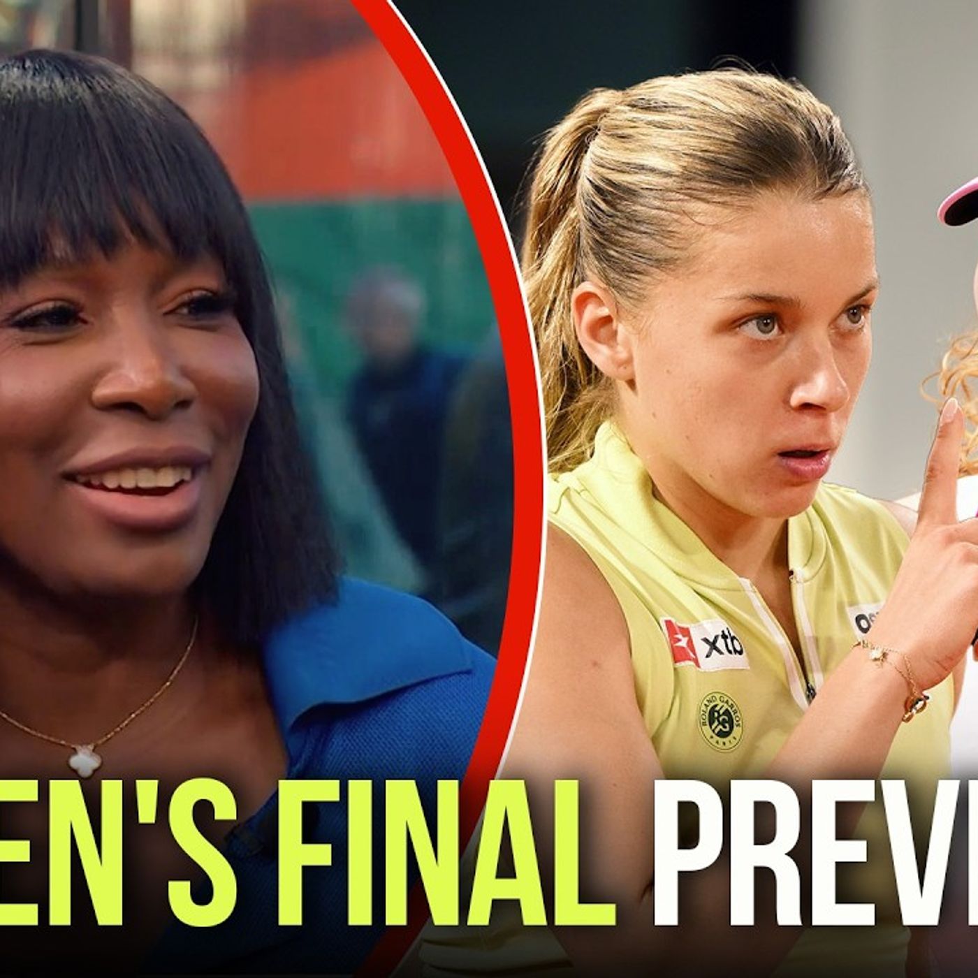 Venus Williams & TNT Crew Preview Andreeva vs. Chwalinska Final | Roland-Garros 2026 episode artwork