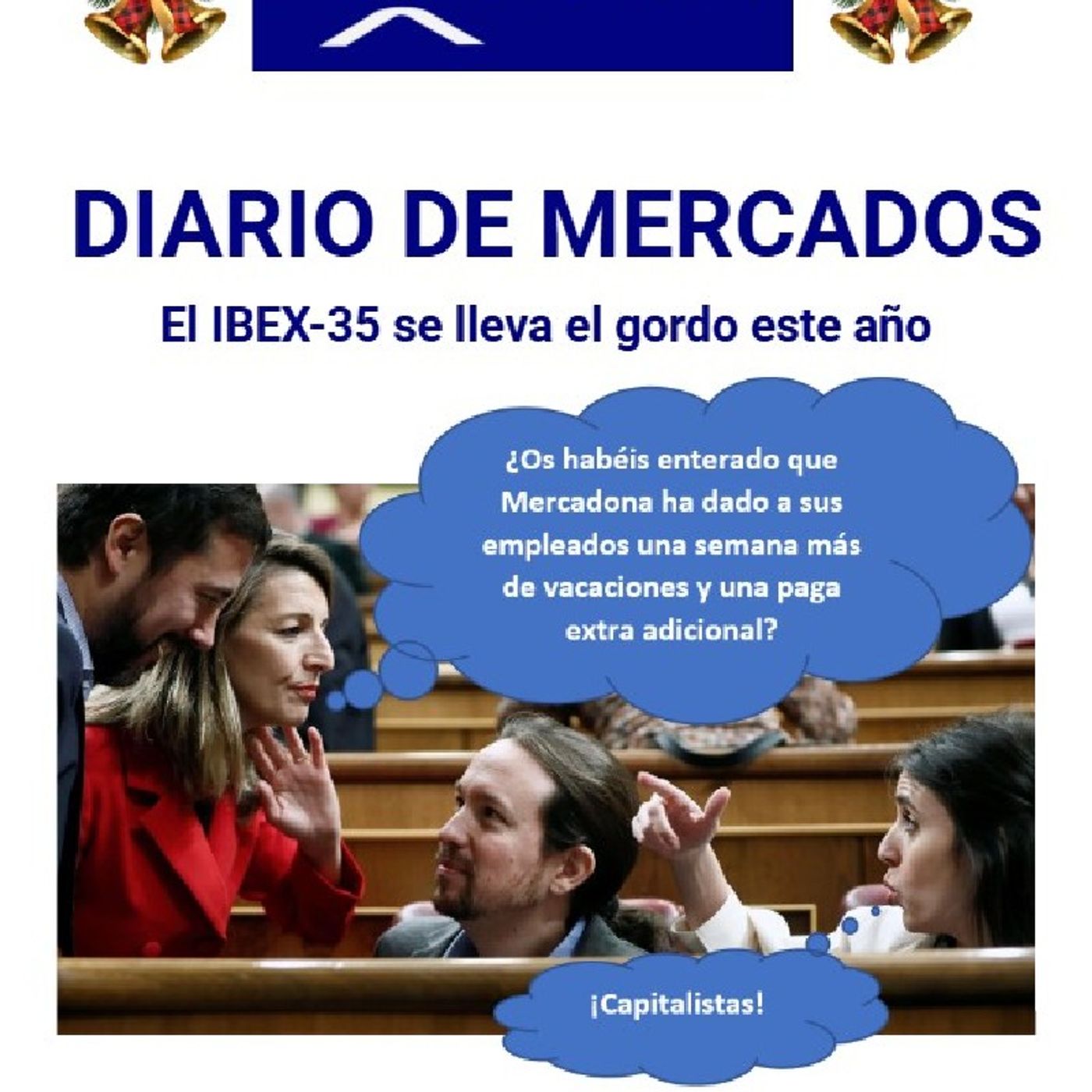 PODCAST en abierto DIARIO DE MERCADOS Lunes 22 Dic 2025