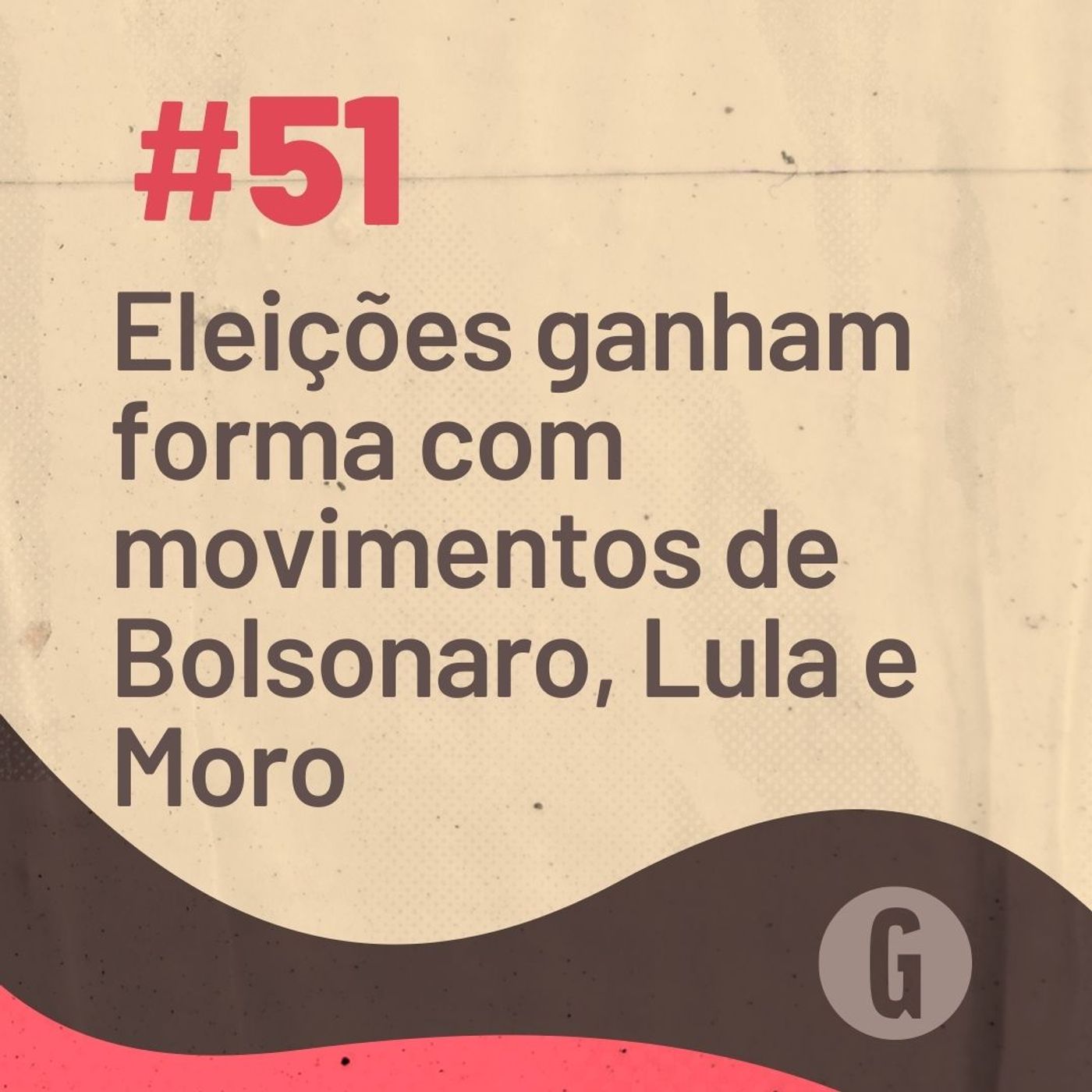 O Papo É #51: Eleições 2022 vão ganhando forma com movimentos de Bolsonaro, Lula e Moro episode artwork