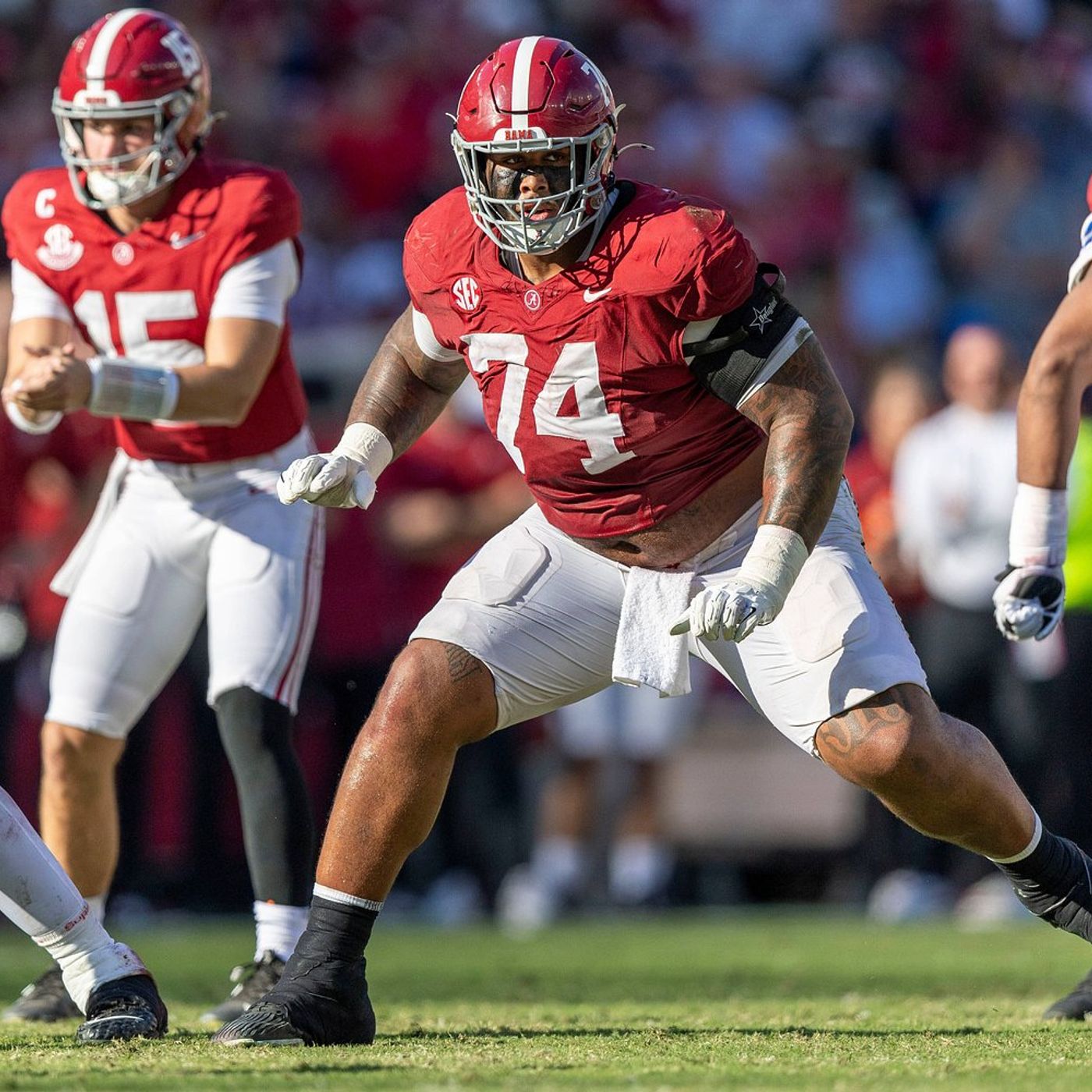 How Alabama offensive tackle Kadyn Proctor could fit with the Chicago Bears