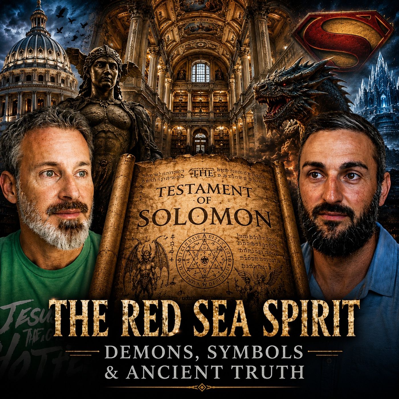 The Hidden Symbolism Behind Superman, Ancient Buildings & the Testament of Solomon